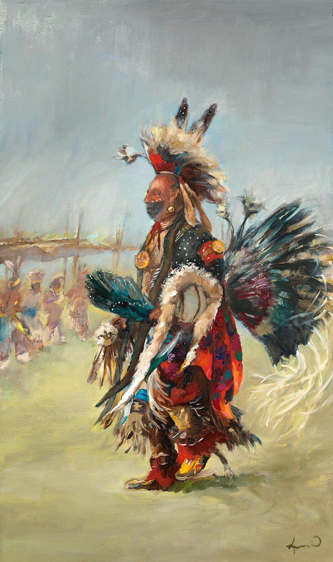 SOLD - 
Ancient Rhythms 
16.5" x 28"
Oil on Board