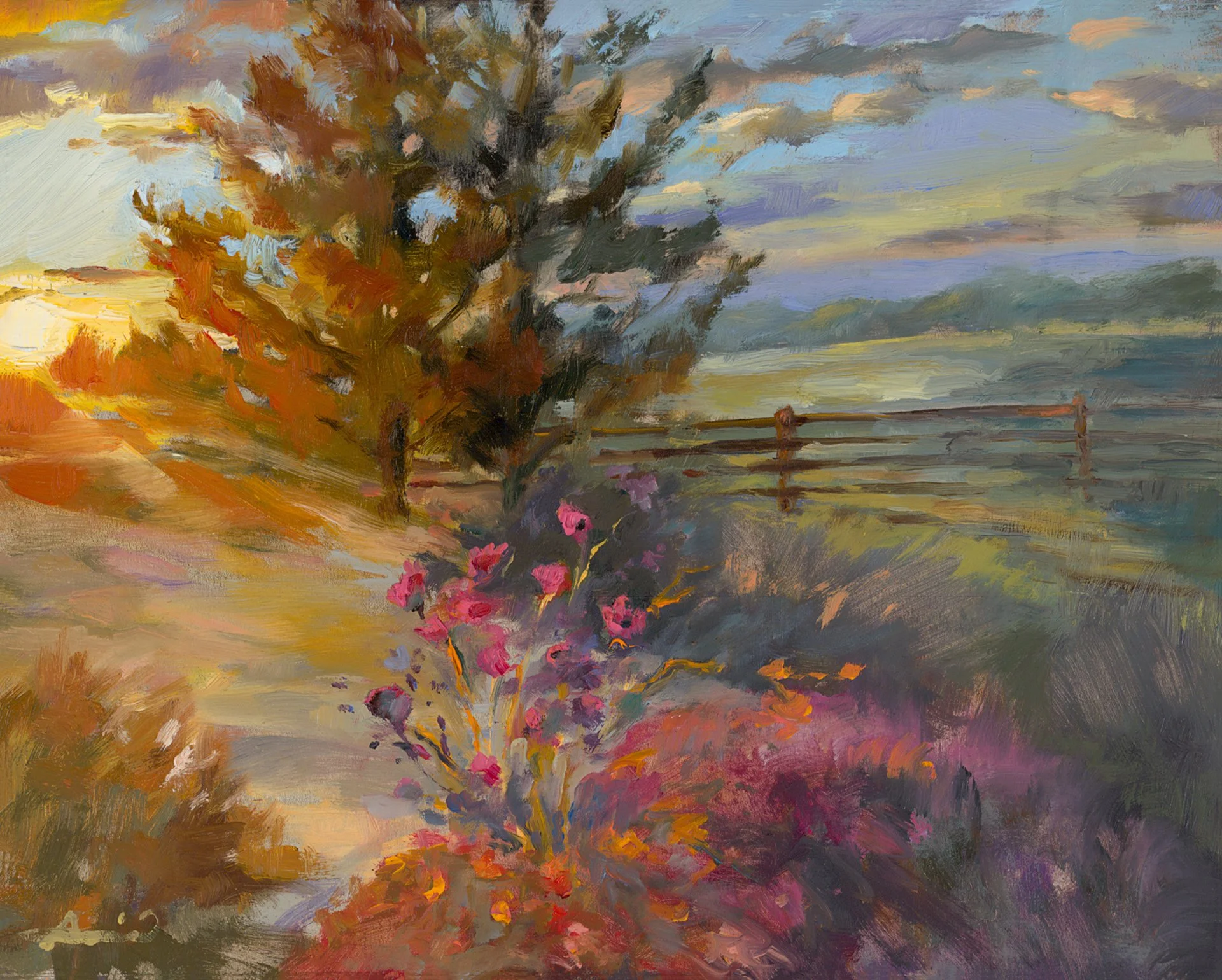 SOLD - 
Home Sweet Home 
8"x10"
Oil on Board 