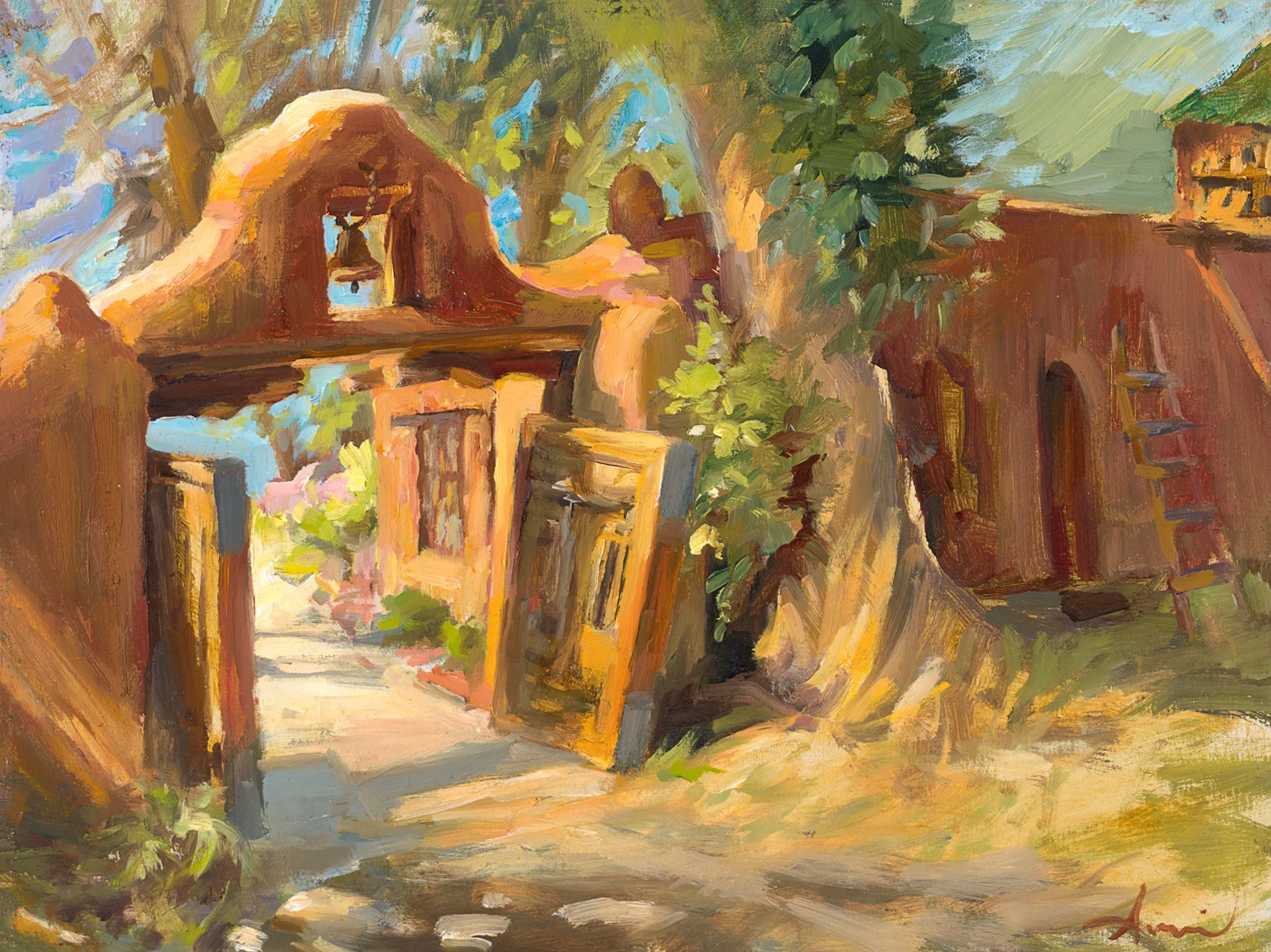 SOLD  - 
Mabel's Way 
9" x 12" 
Oil on Board