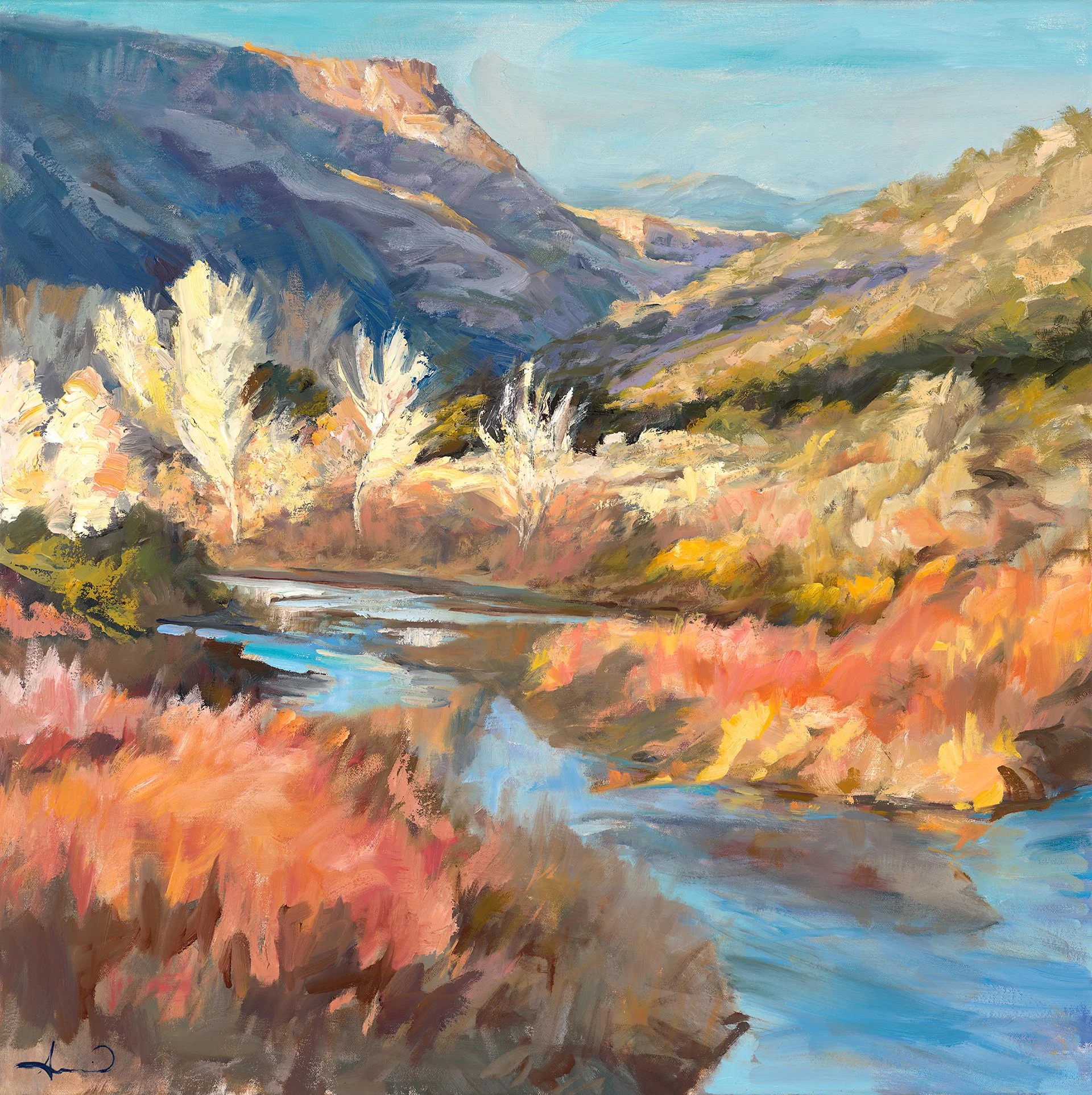 SOLD - 
Giants Cauldrons
30"x30"
Oil on Canvas