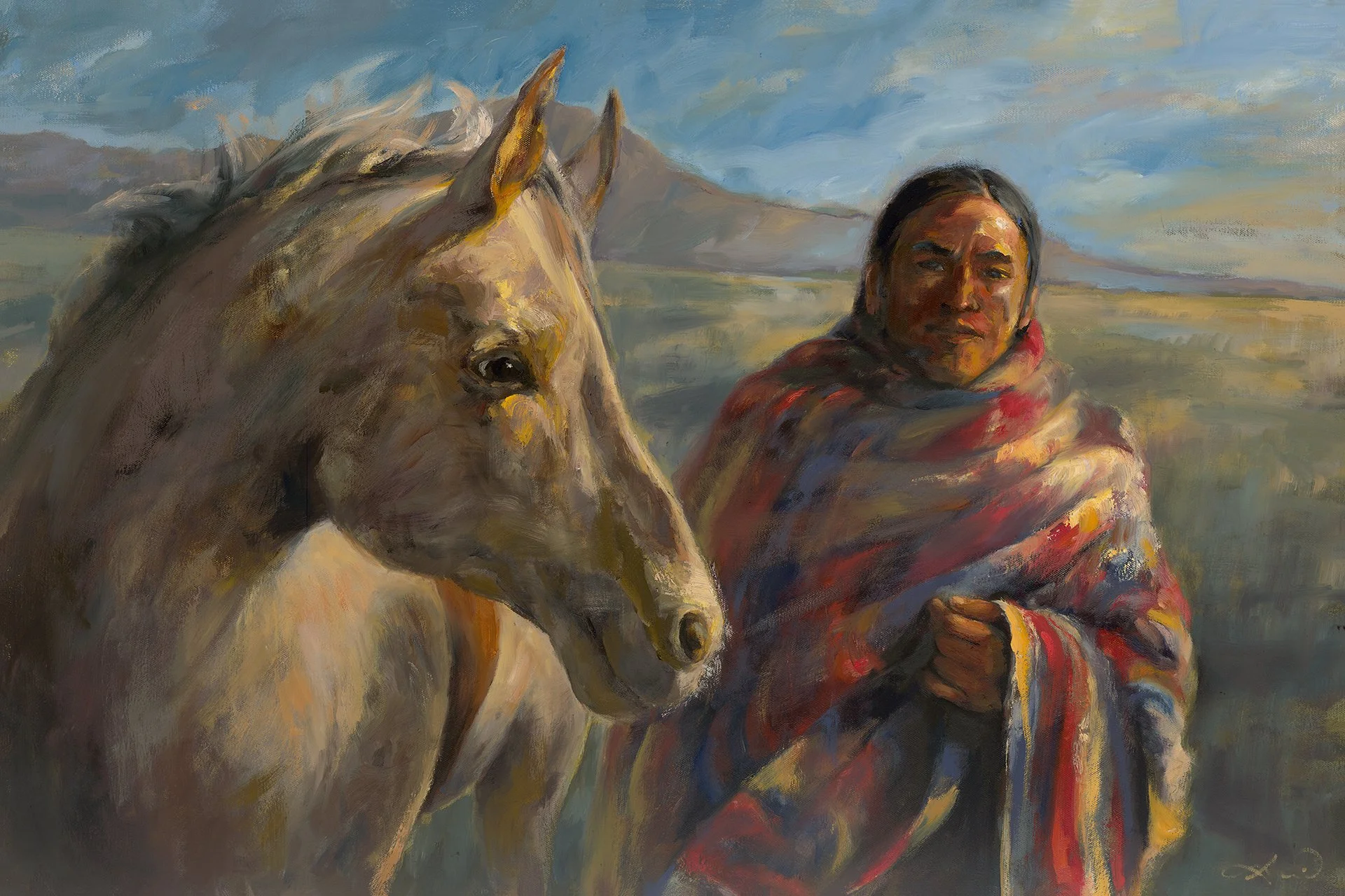 AVAILABLE - 
Shared Spirit 
20"x30"
Oil on Canvas