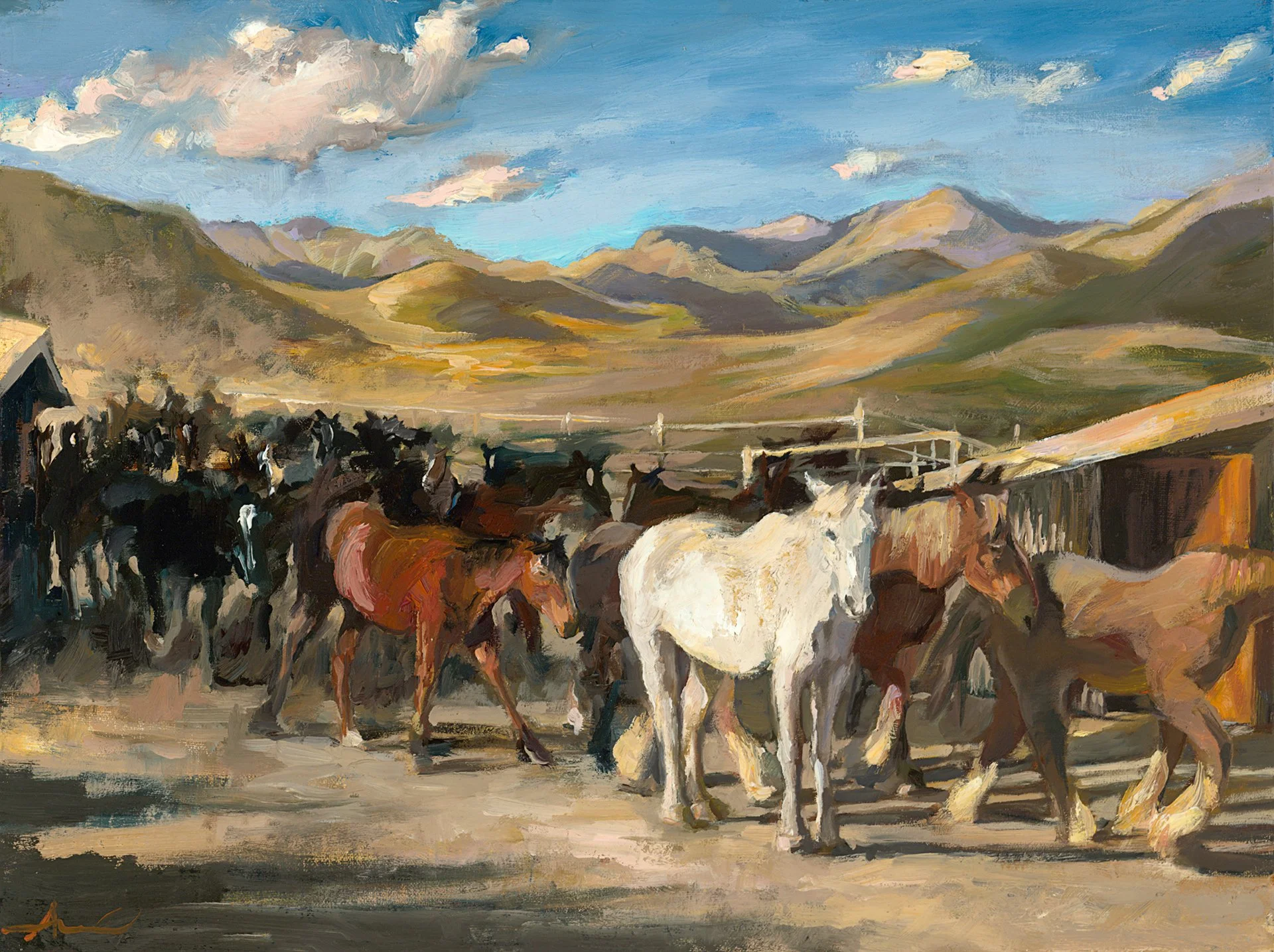 SOLD - 
Pearl
12"x16"
Oil on Board