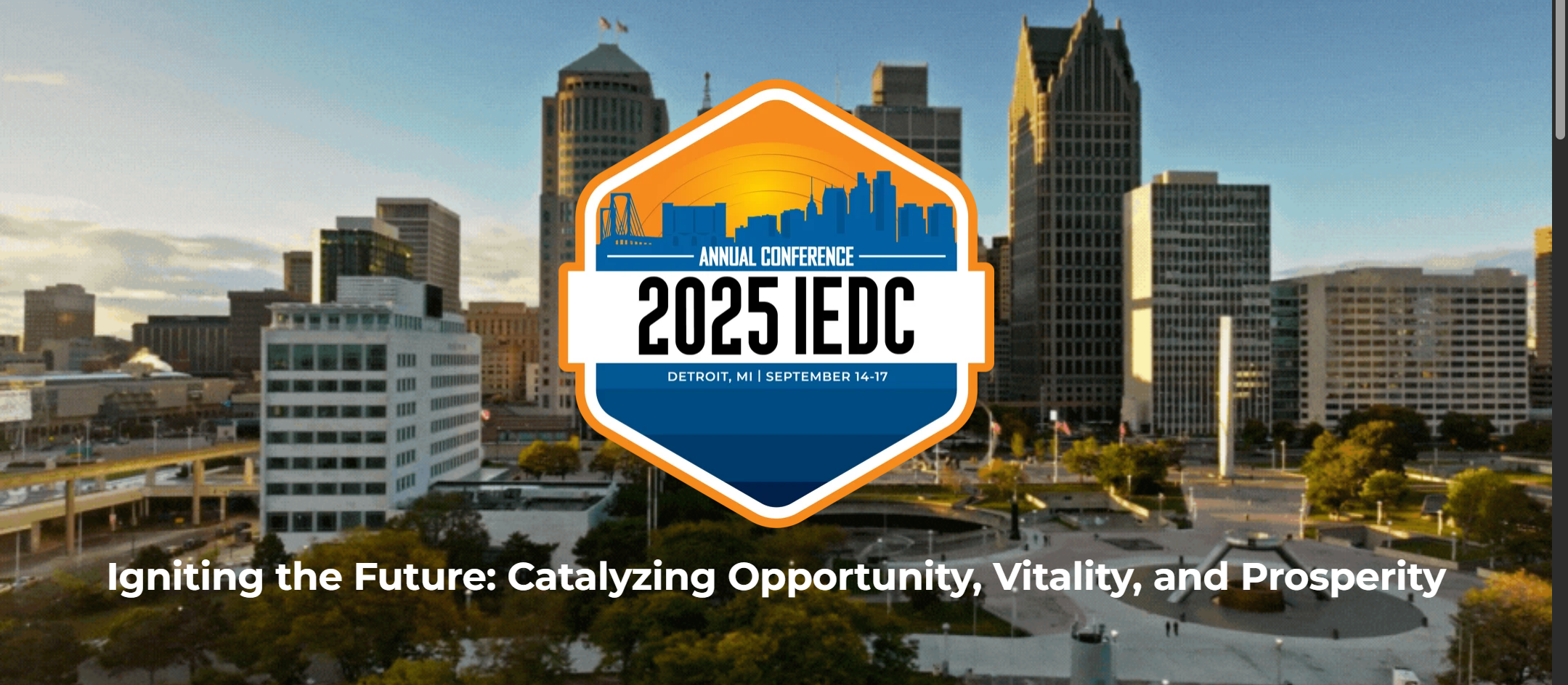 IEDC 2025 Annual Conference – Detroit, MI, USA