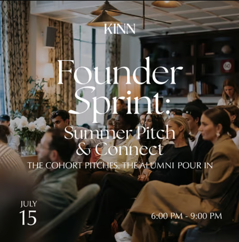 Founder Sprint: Summer Pitch & Connect