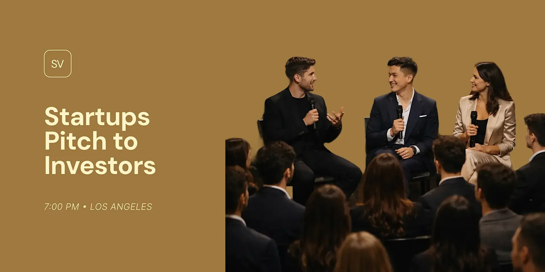Startups Pitch to Investors