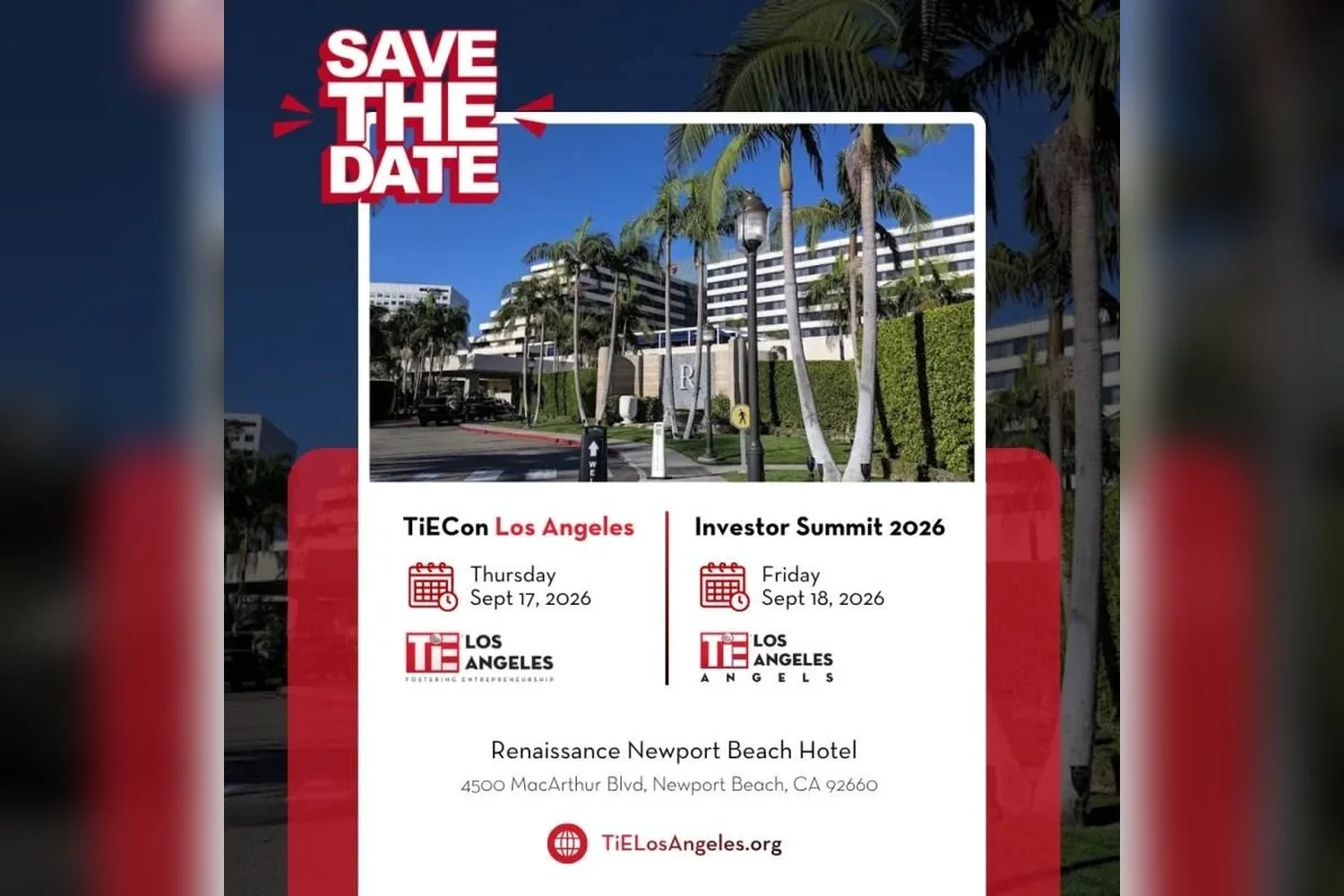TiECon Los Angeles | Investor Summit 2026