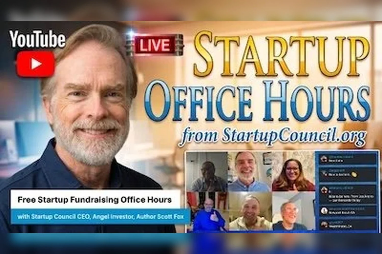 We’re Going WEEKLY: Free Live Startup Mentoring Every Tuesday!