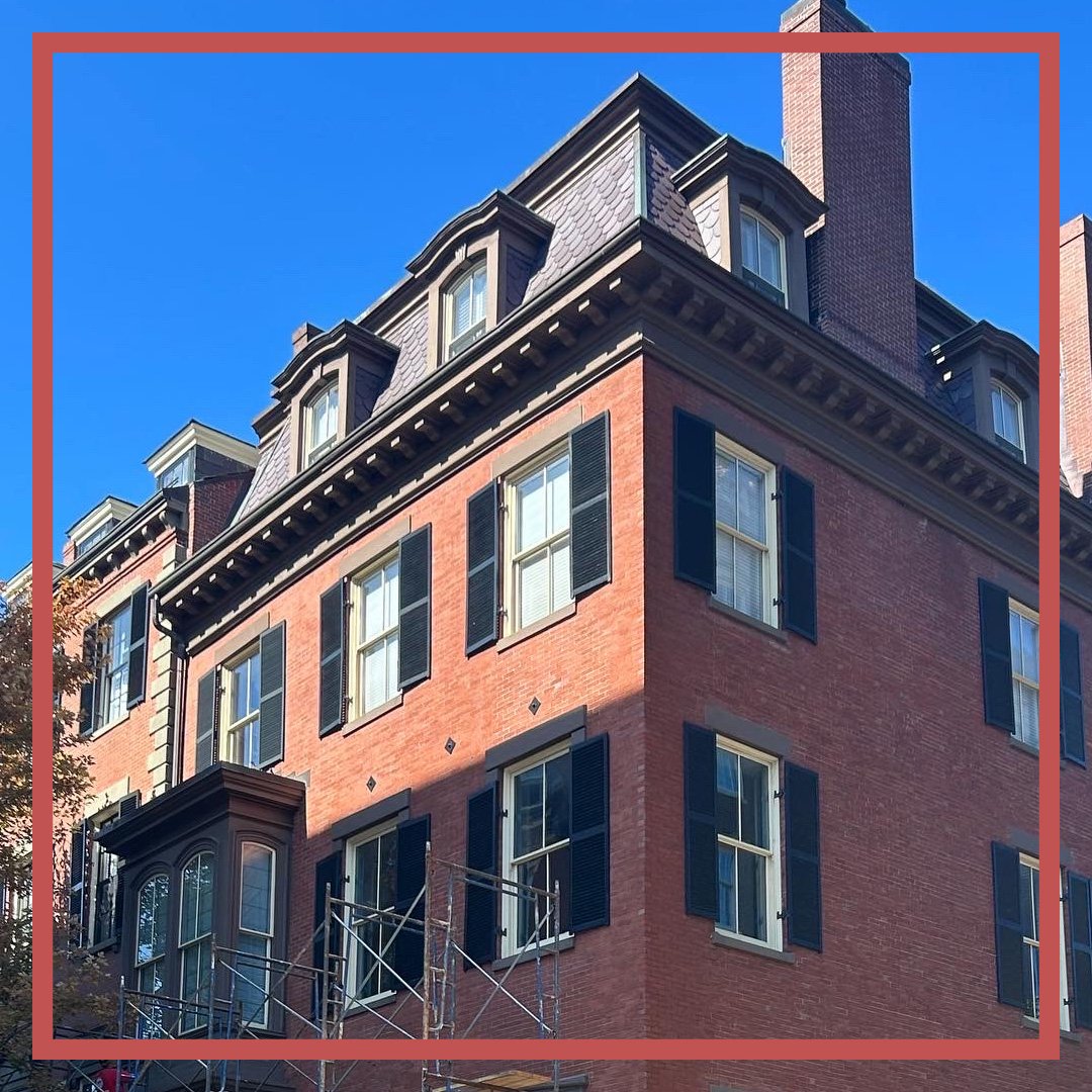 Brick Residential Building in Boston, MA