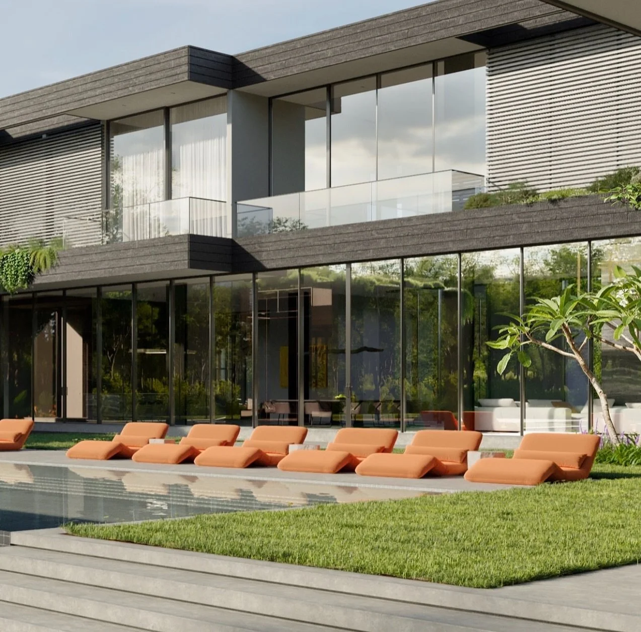 Backyard Connection 🧿
&bull;
Landscaping design project 
by&nbsp;@jp.landscapedesign 
&bull;
Design Conceptualization 
by&nbsp;@carlosguevaraarchitects
-
Interior Design Curation by&nbsp;@carlosguevaraarchitects&nbsp;&amp;&nbsp;@sagrav_studio
-
Sale