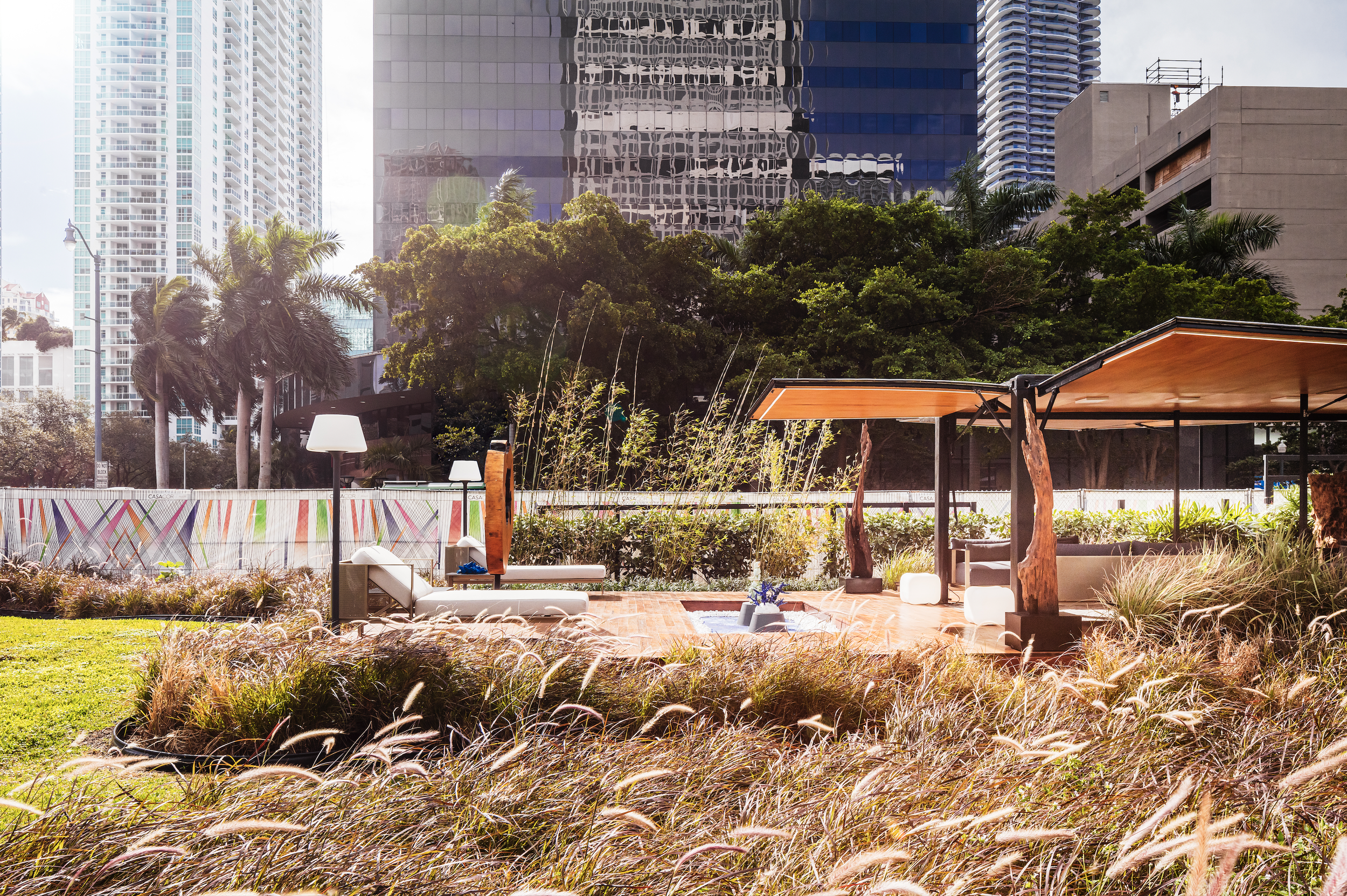 Container Backyard Connection Garden