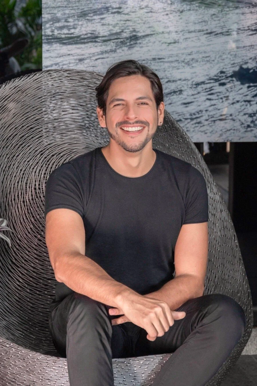 Jesus Pacheco, Landscape and Interior Designer specialized in create high-end meaningful projects, focused in wellness, regeneration, sustainability, the use of native nature and create iconic sanctuaries that inspire and heal