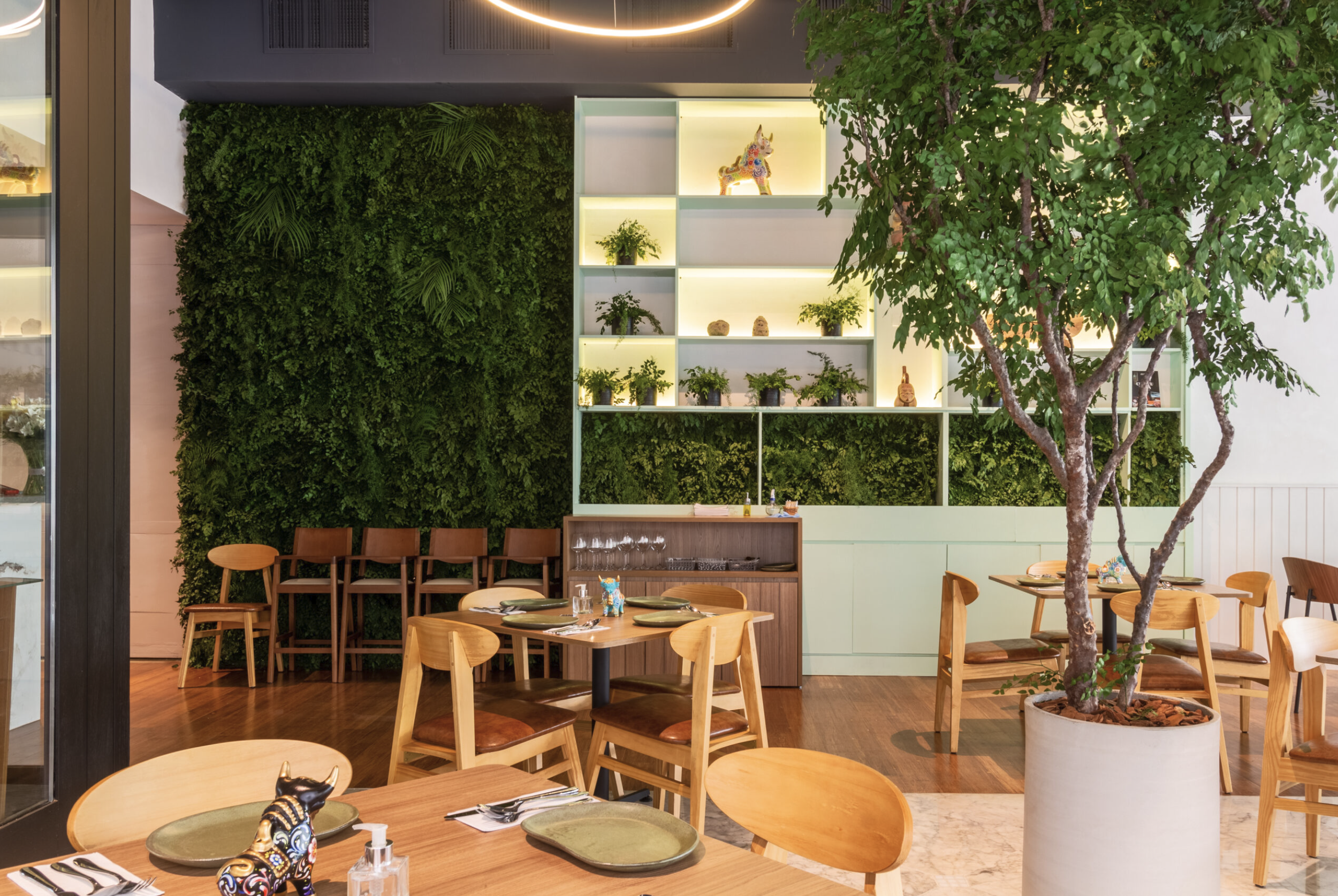 PRESERVED VERTICAL GARDEN AT SPIRITUAL DESIGN BY JESUS PACHECO 
