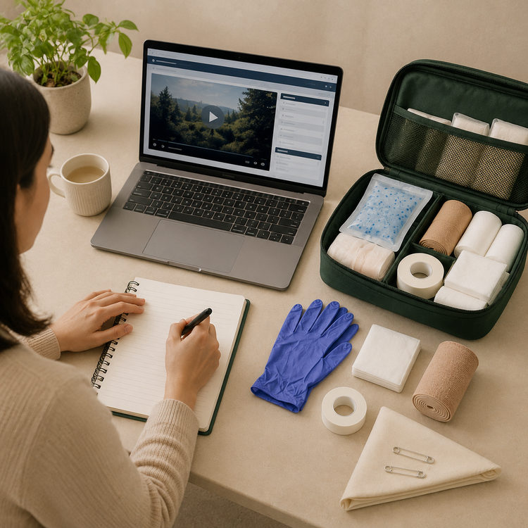 Heartsaver First Aid blended learning
