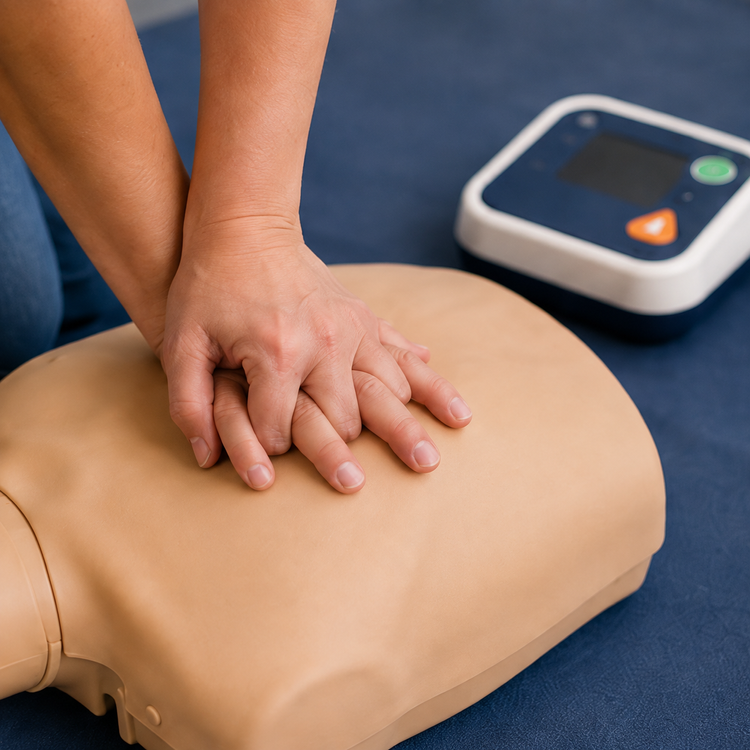 Heartsaver CPR AED instructor-led training