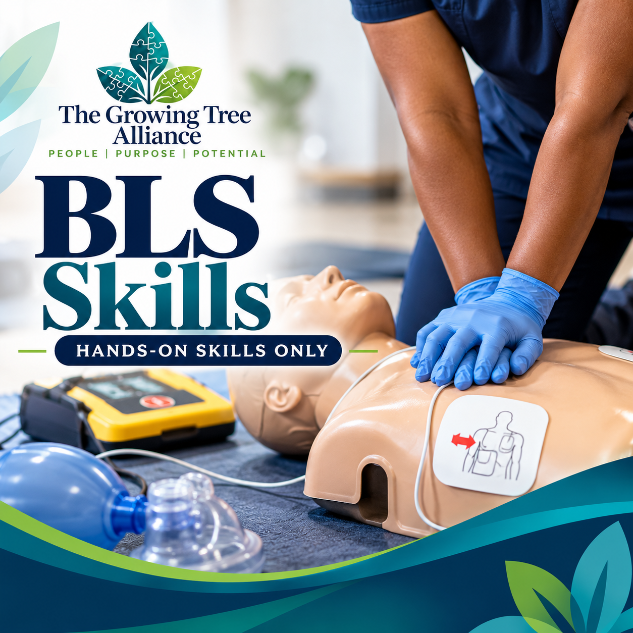 BLS Skills — Hands-On Skills Only