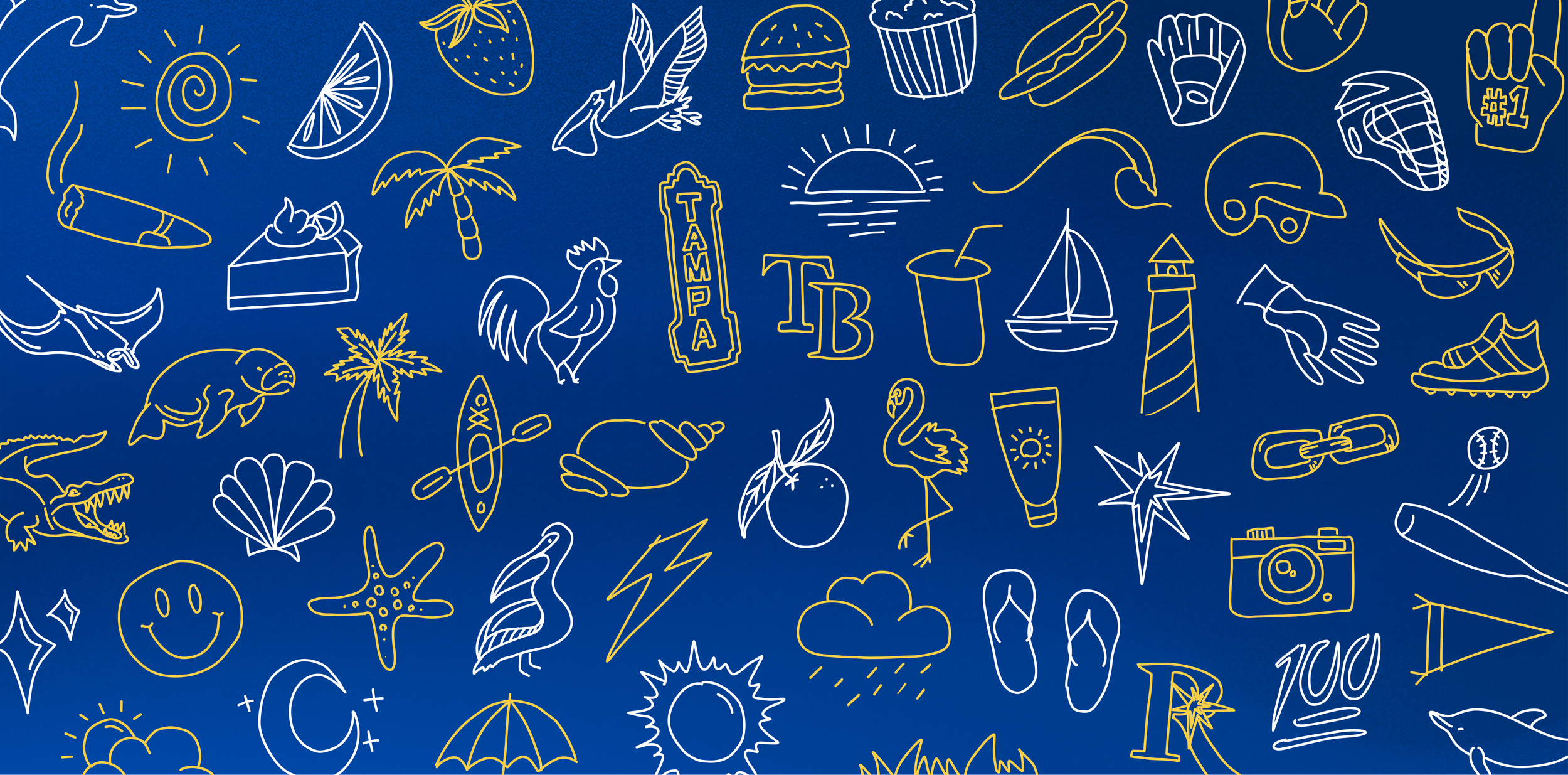 Tampa Bay Rays (Doodle Campaign)