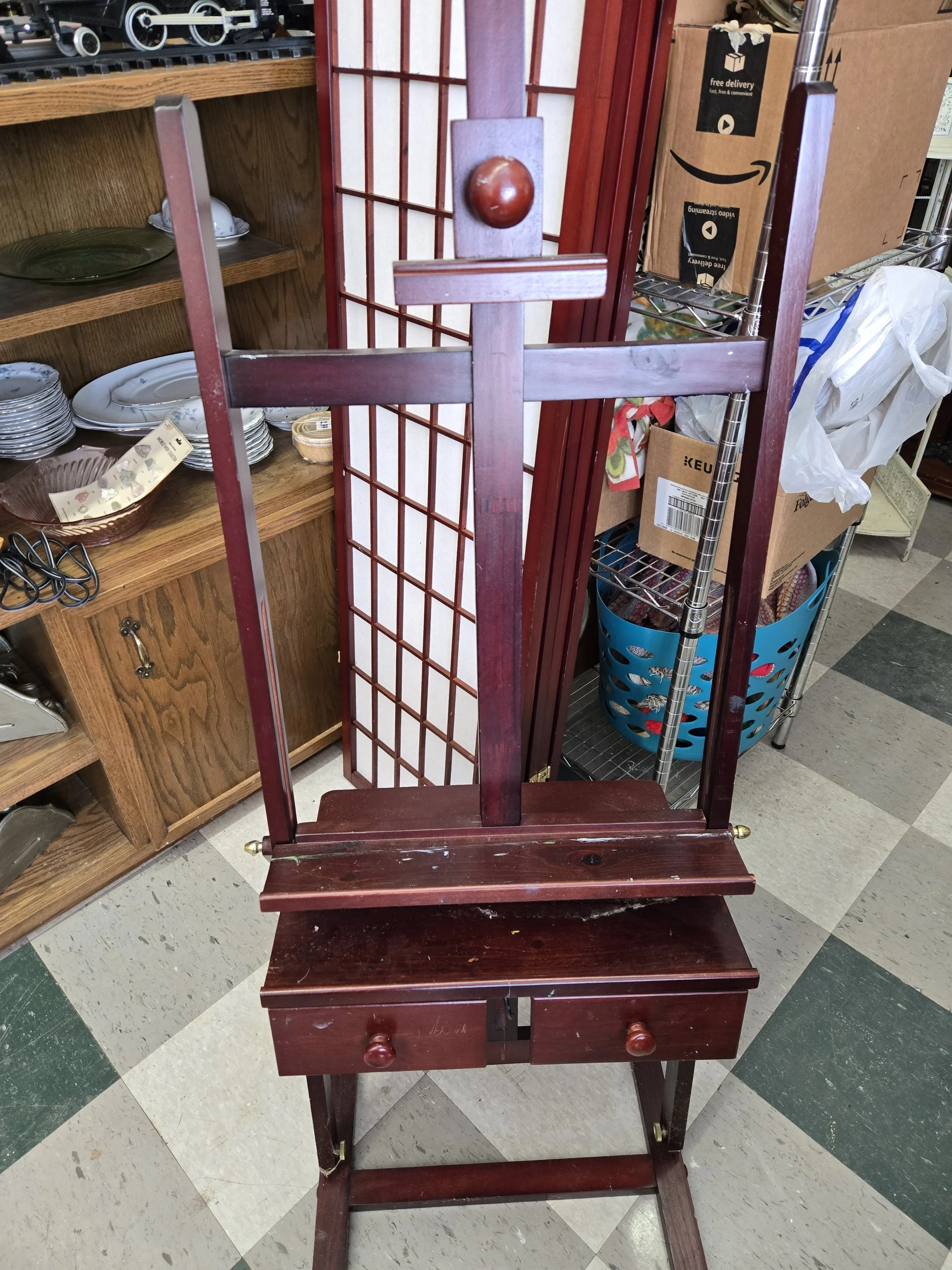 Mahogany Artist Studio Easel