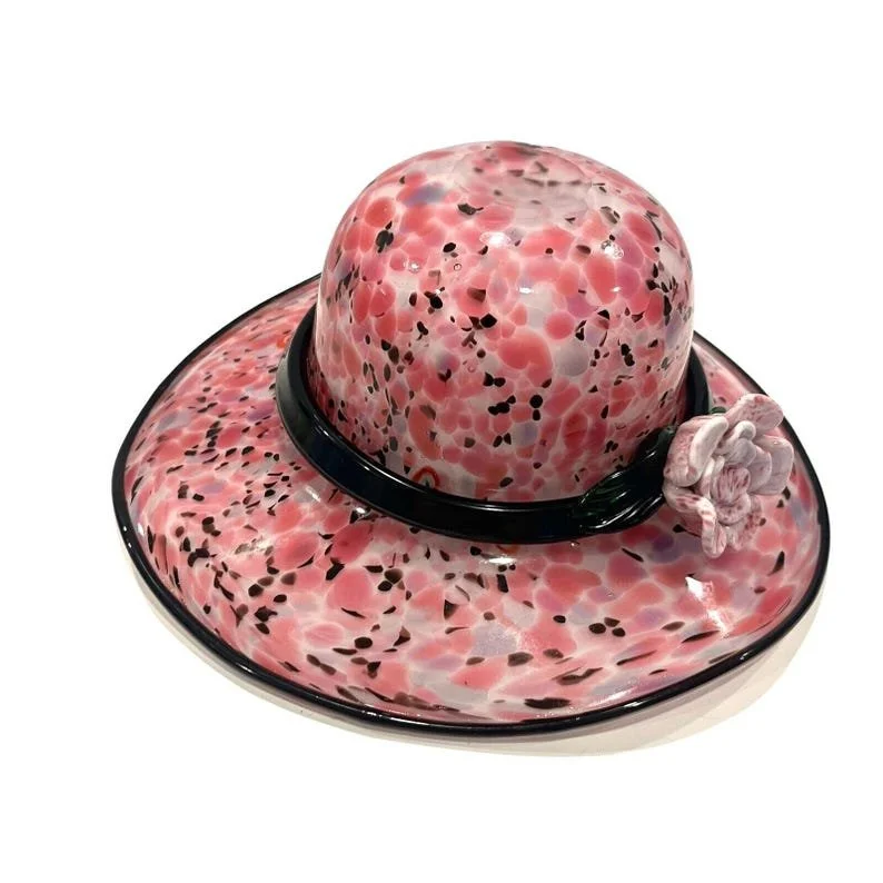 Murano-Style Glass Hat