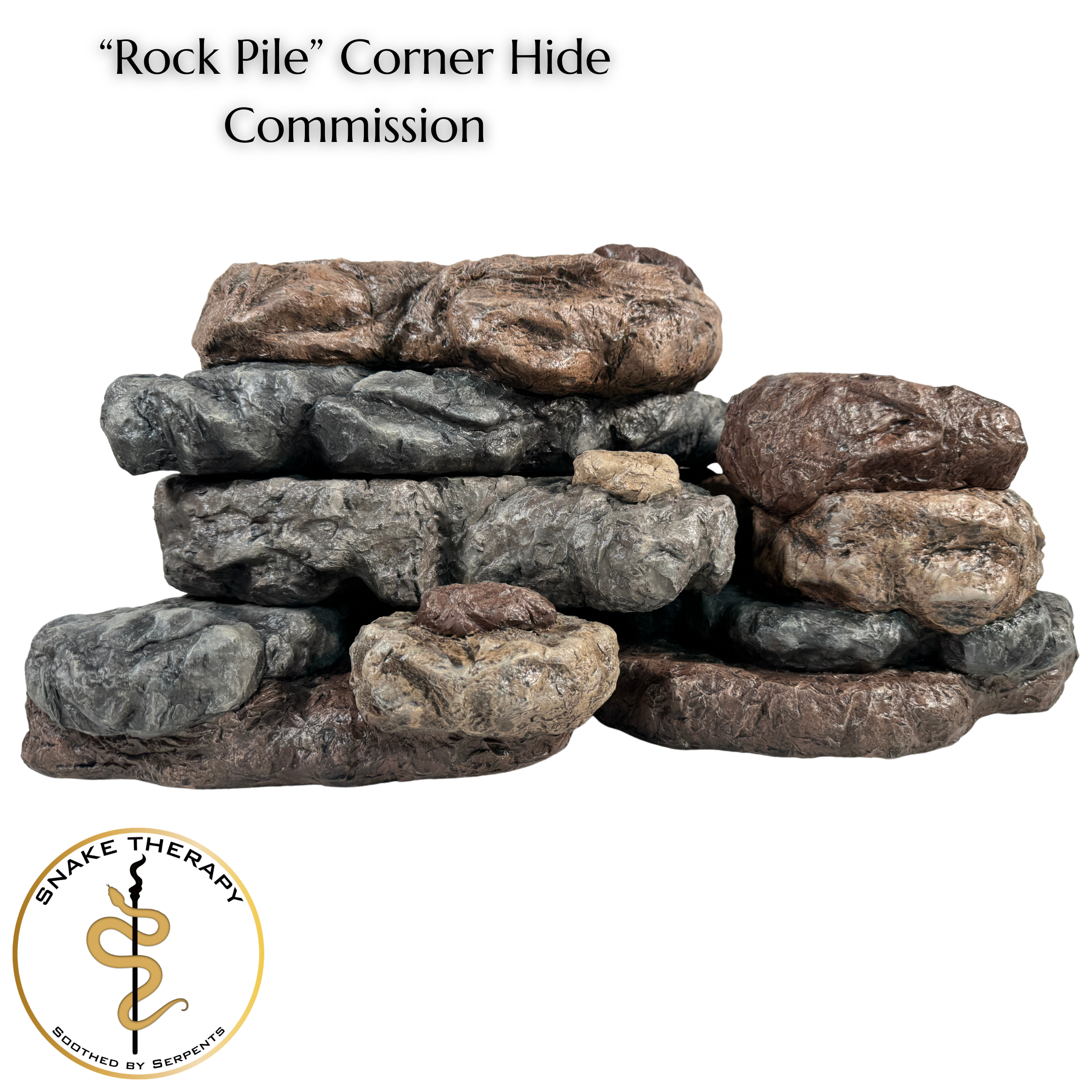 "Rock Pile" Multi-Layered Corner Hide