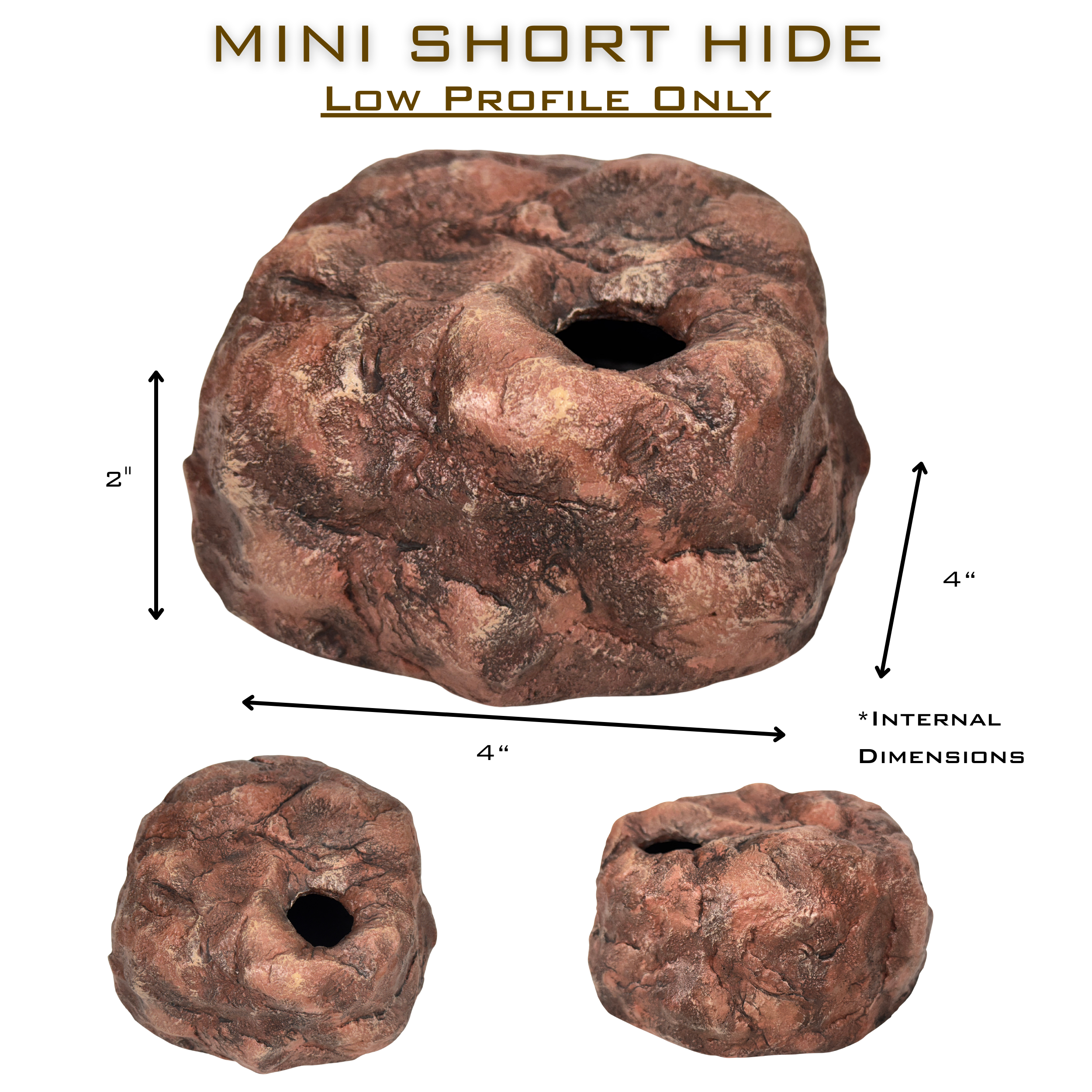 Custom Realistic Rock Hide- Mini Hides