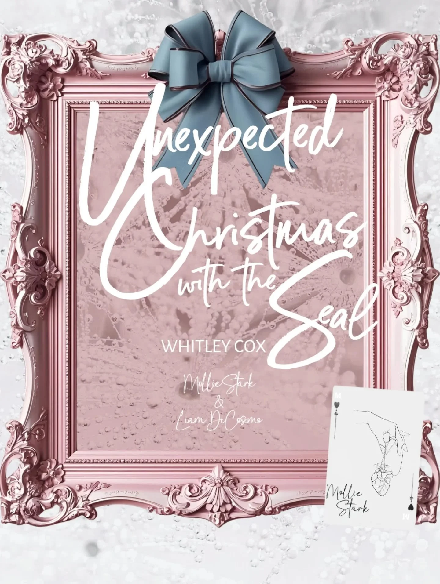 And yet, this sexy, red headed Seal, with the scars all over his freckled hands and green eyes the color of spinach. Wouldn't. Leave. Her. Alone.

Unexpected Christmas with the Seal by @coxwhitley 
Dual Narration by Mollie Stark &amp; Liam's DiCosimo