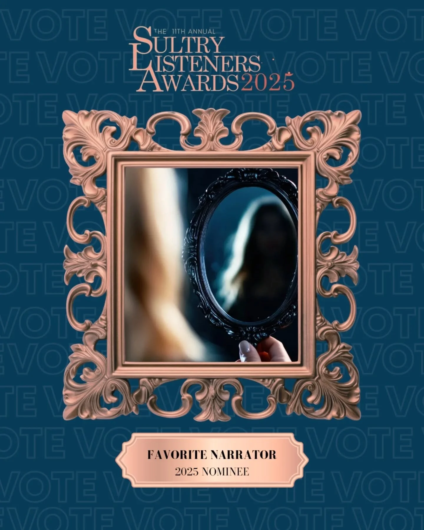 This... is not... a drill. 

You all are deeply wonderful, and I'm so honoured to be a part of this community, and to be nominated for @sultrylisteners

And this year had good, great, fabulous books and stories and friends. I mean, @britbensonwritesb