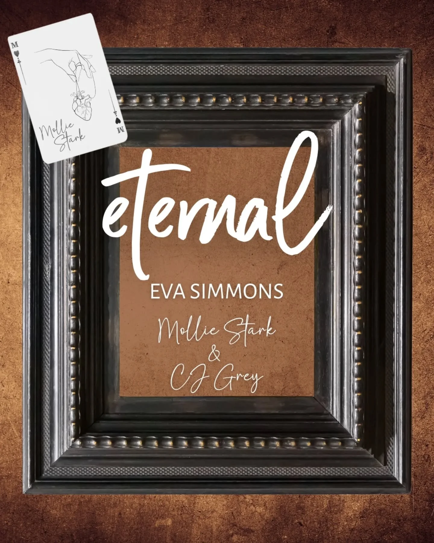 "Hey Mollie, now, don't be scared but, I've got the next book in the---"

Sigma Sin series?

***Swipes book out of hands***

Gimme.

Eternal by @evasimmonsbooks 
Duet Narration by Mollie Stark &amp; CJ Grey
Produced by @podiumentertainment
