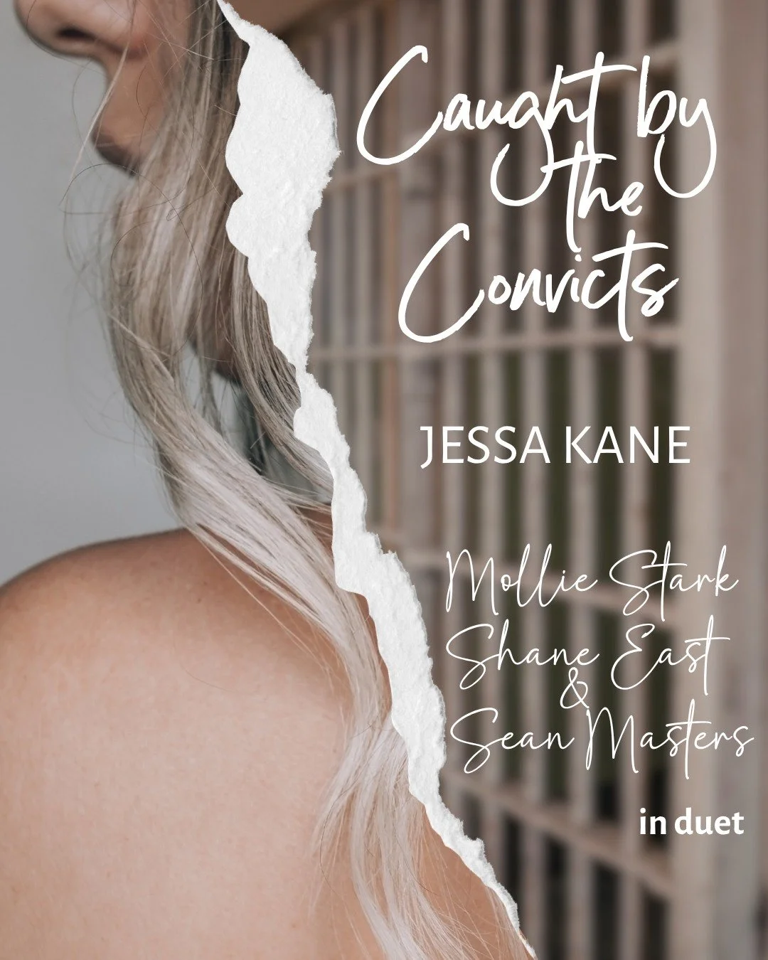 Caught by the Convicts

by @jessakaneauthor

narrated by @molliestarknarrates, shaneeastreads &amp; seanmastersaudio

&ldquo;Hey Moooollie&hellip;?&rdquo;

Uh. Yea?

&ldquo;Jessa. Kane.&rdquo;

...

&ldquo;Mollie?&rdquo;

I&rsquo;m dead now. I&rsquo;