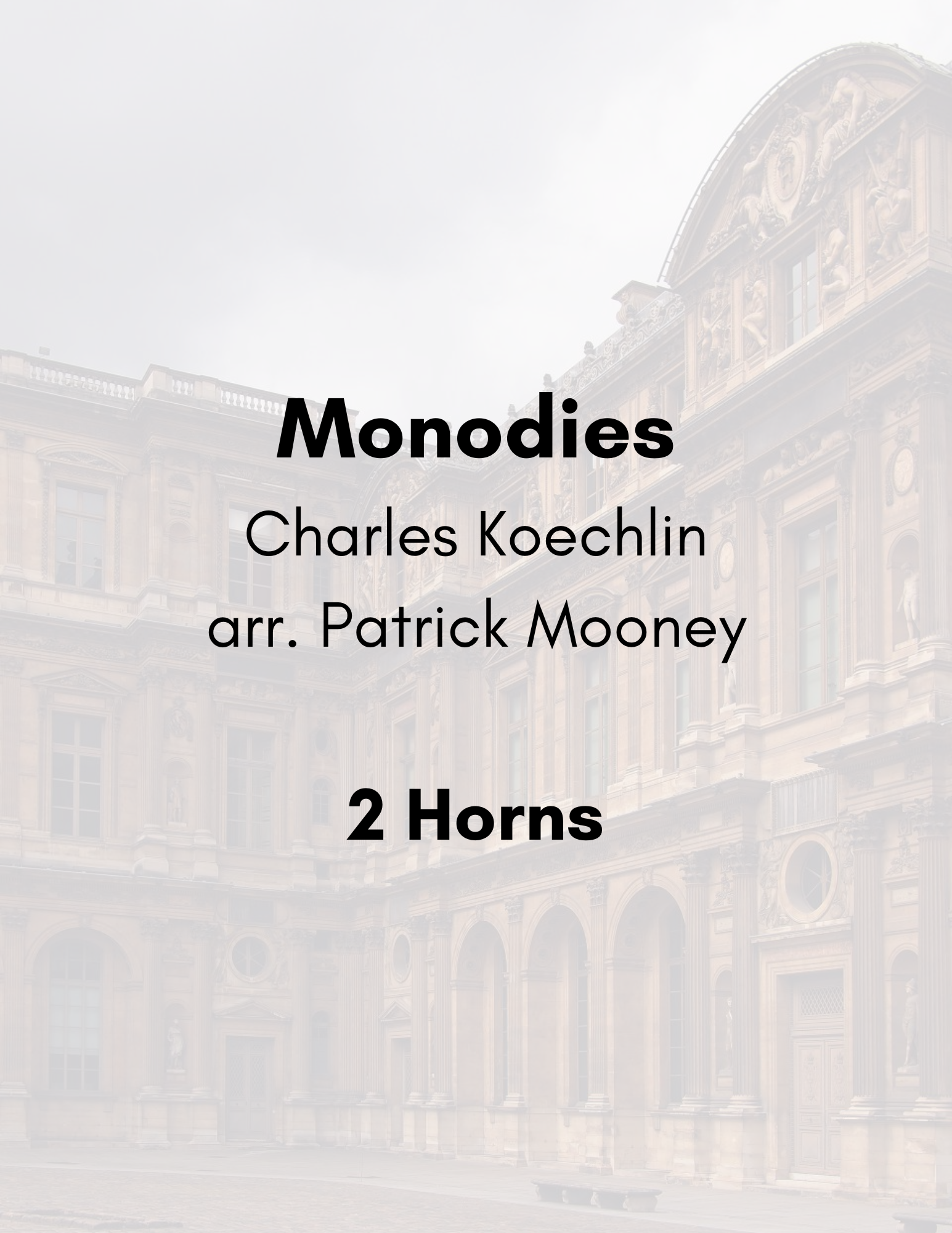 Monodies