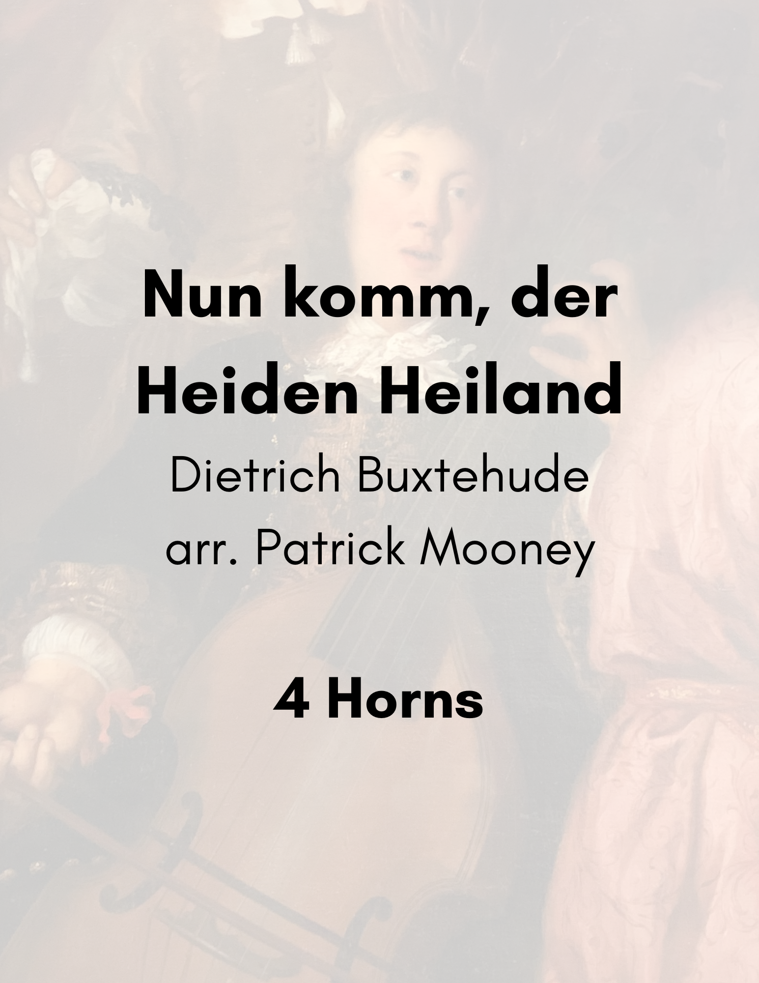Nun komm, der Heiden Heiland