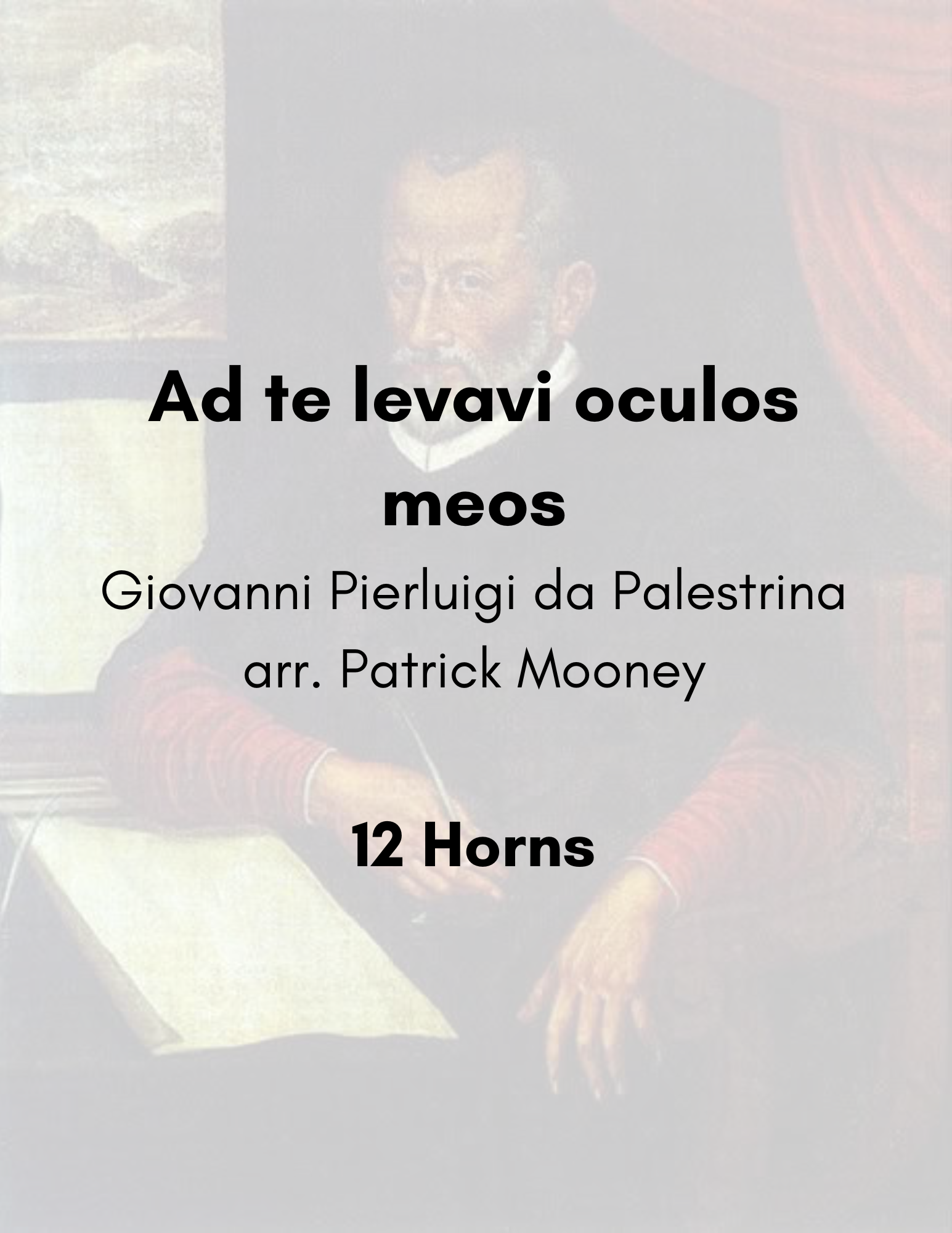 Ad te levavi oculos meos