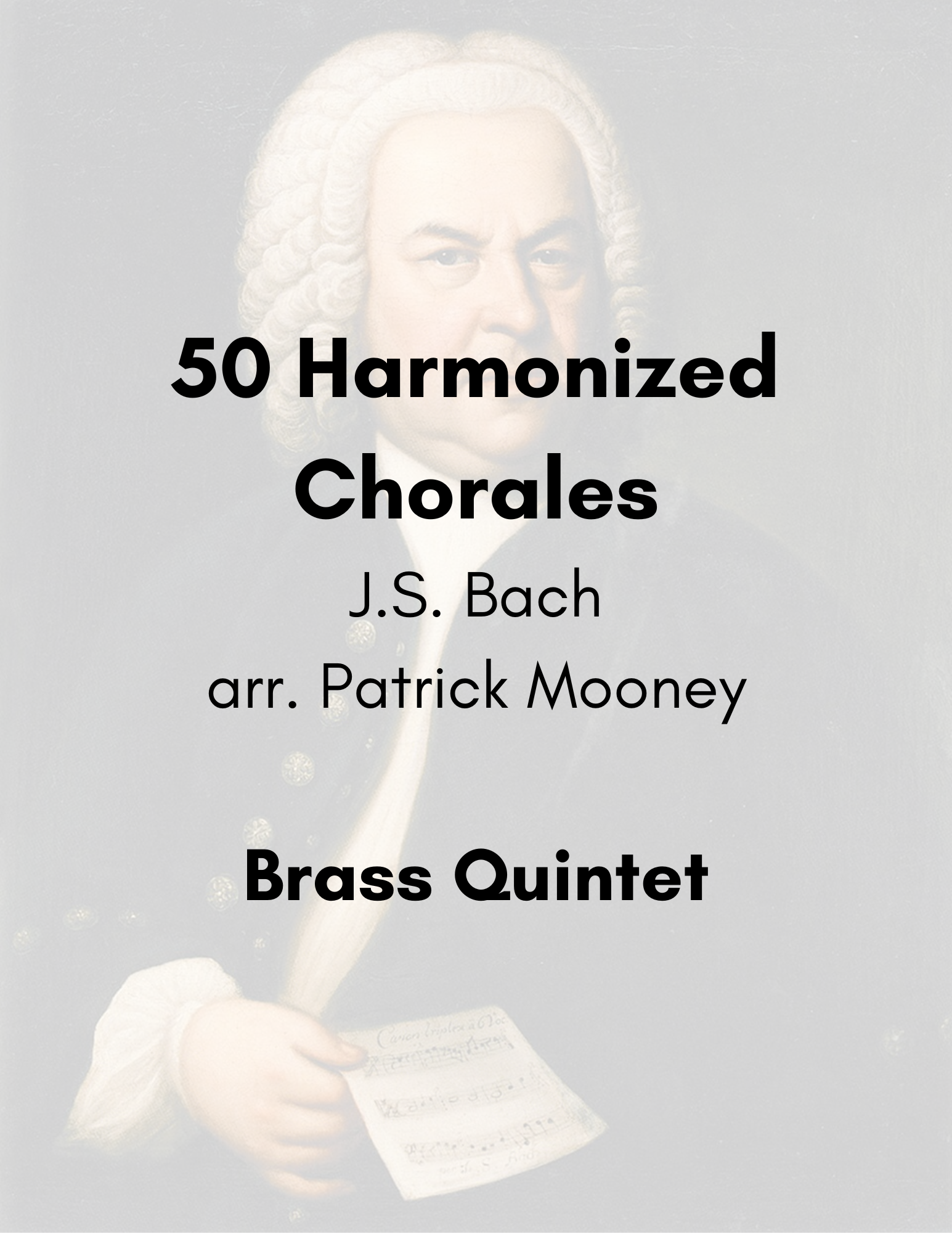 Bach, J.S., arr. Mooney - 50 Harmonized Chorales (Poster).png