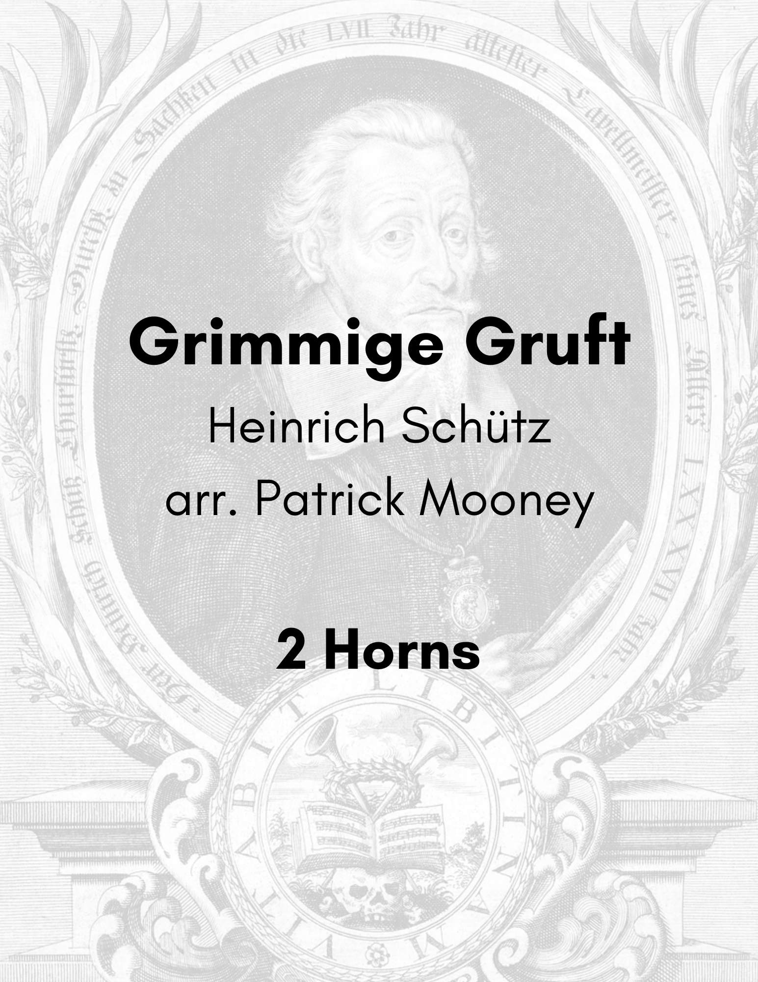 Schütz, arr. Mooney - Grimmige Gruft, SWV 52 (Poster).png