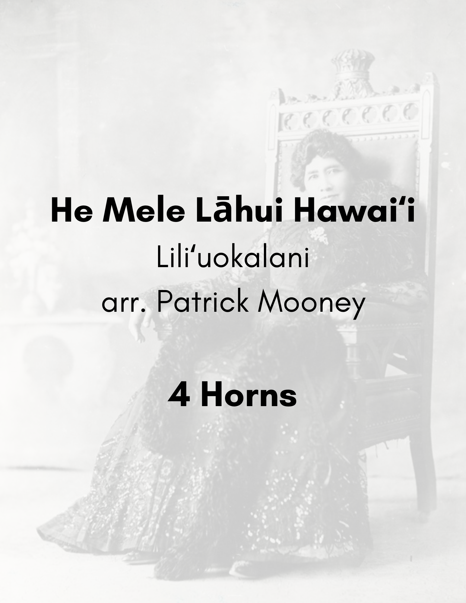 Liliʻuokalani, arr. Mooney - He Mele Lāhui Hawaiʻi (Poster).png