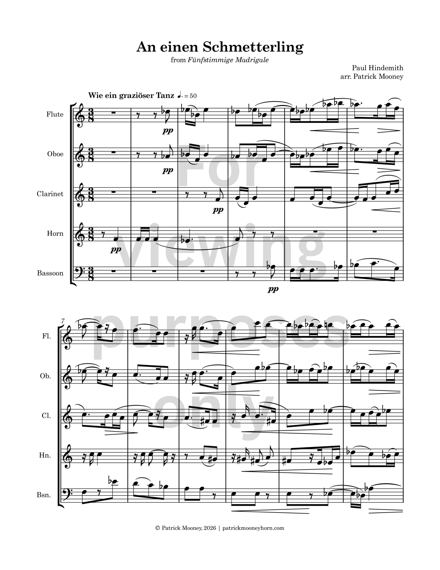 Hindemith, arr. Mooney - An einen Schmetterling, No. 7 from Fünfstimmige Madrigale (Watermark).png