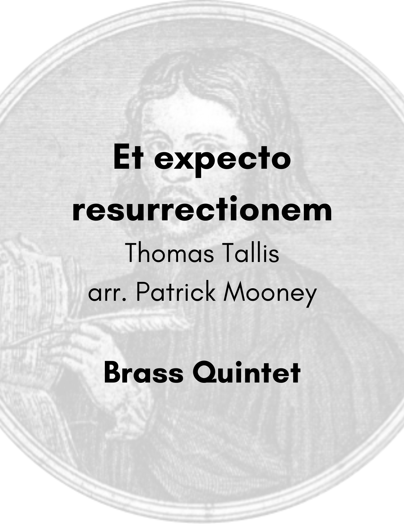 Tallis, arr. Mooney - Et expecto resurrectionem (Poster).png