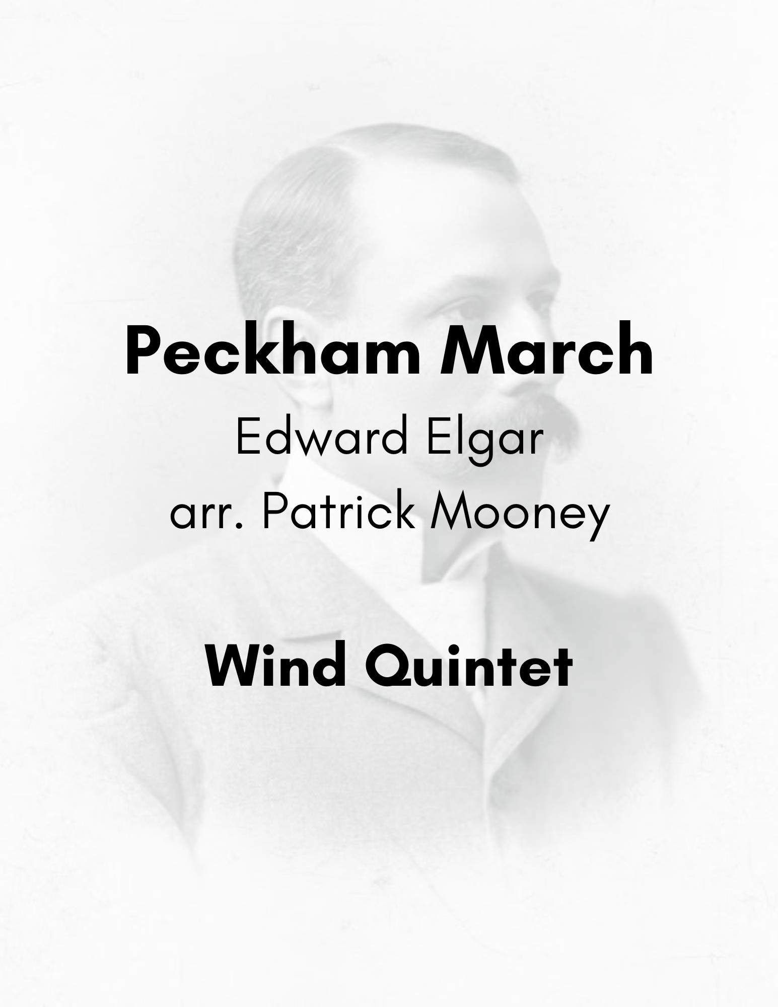Elgar, arr. Mooney - Peckham March (Poster).png