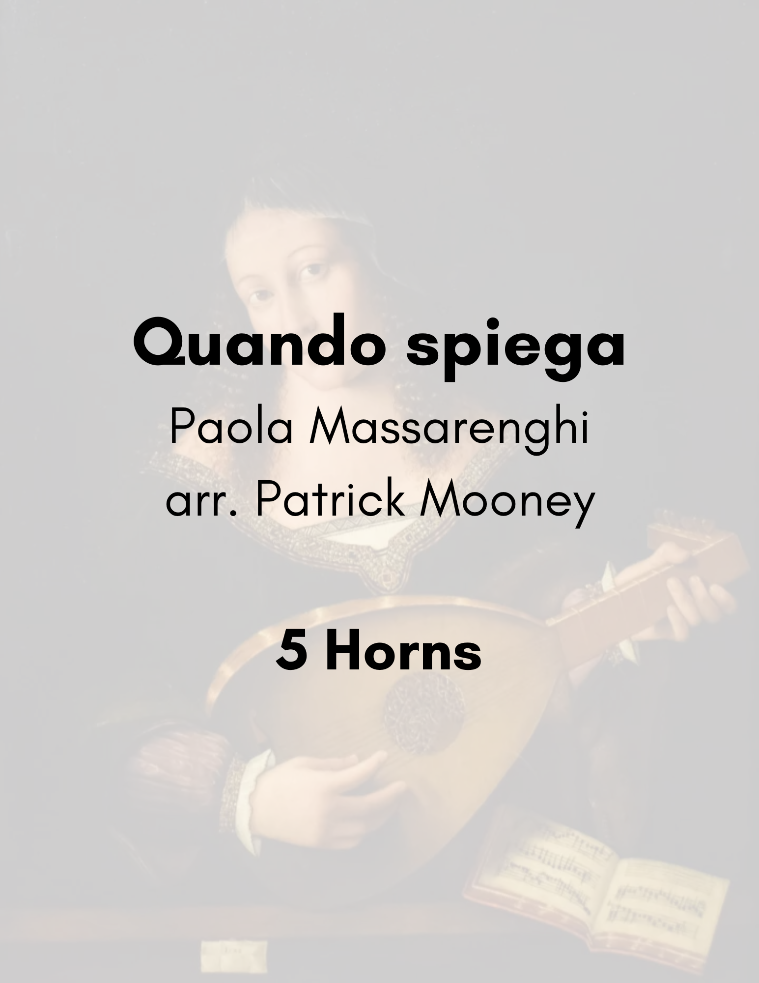 Massarenghi, arr. Mooney - Quando spiega (Poster).png