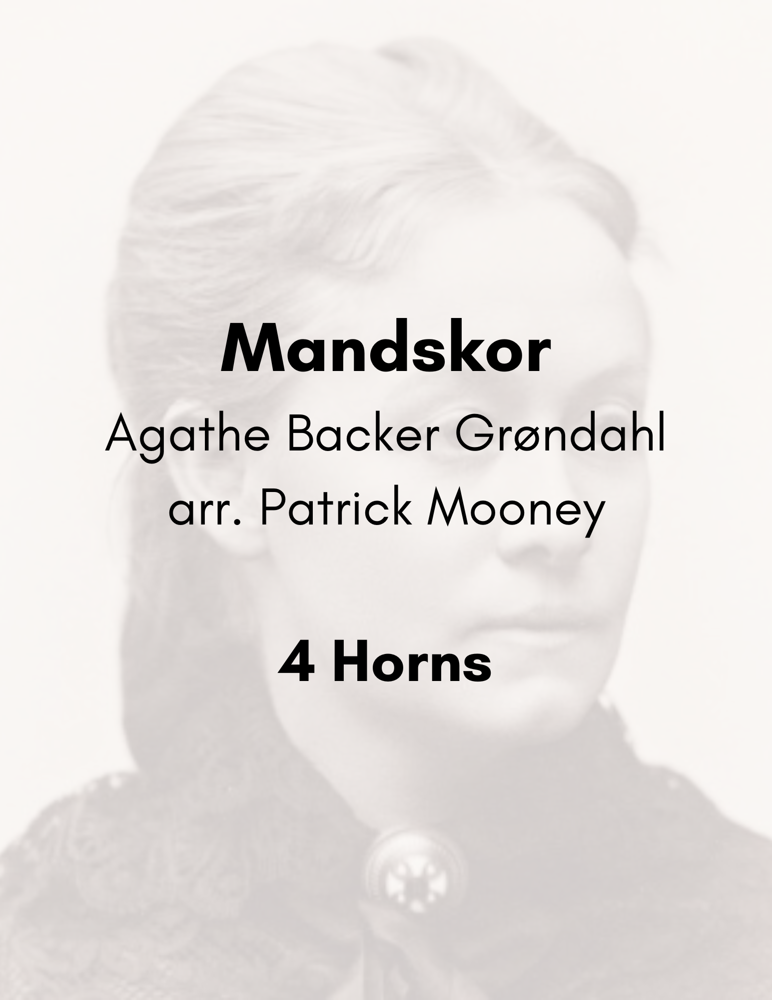 Grøndahl, A., arr. Mooney - Mandskor (Poster).png