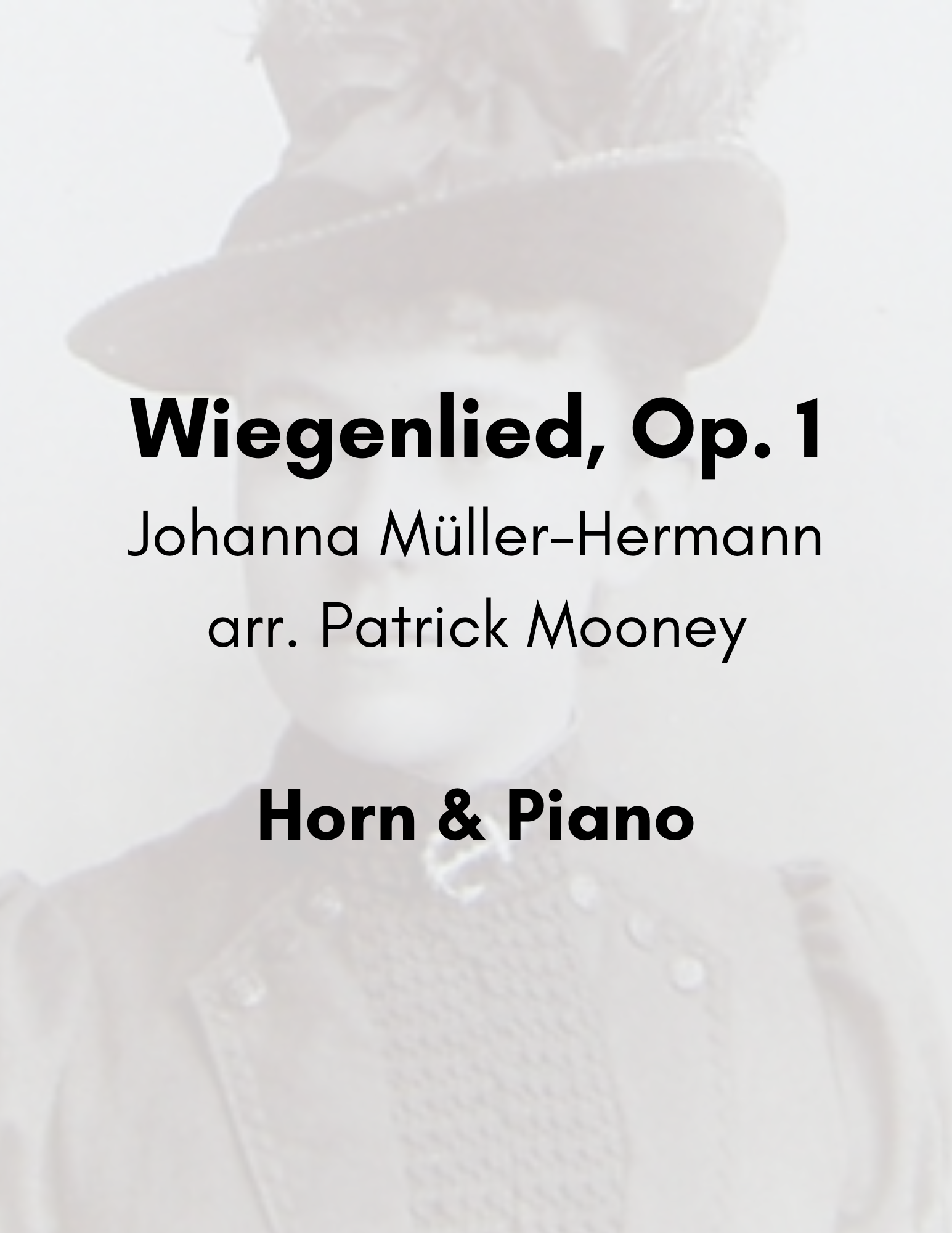 Müller-Hermann, arr. Mooney - Wiegenlied, Op. 1 (Poster).png