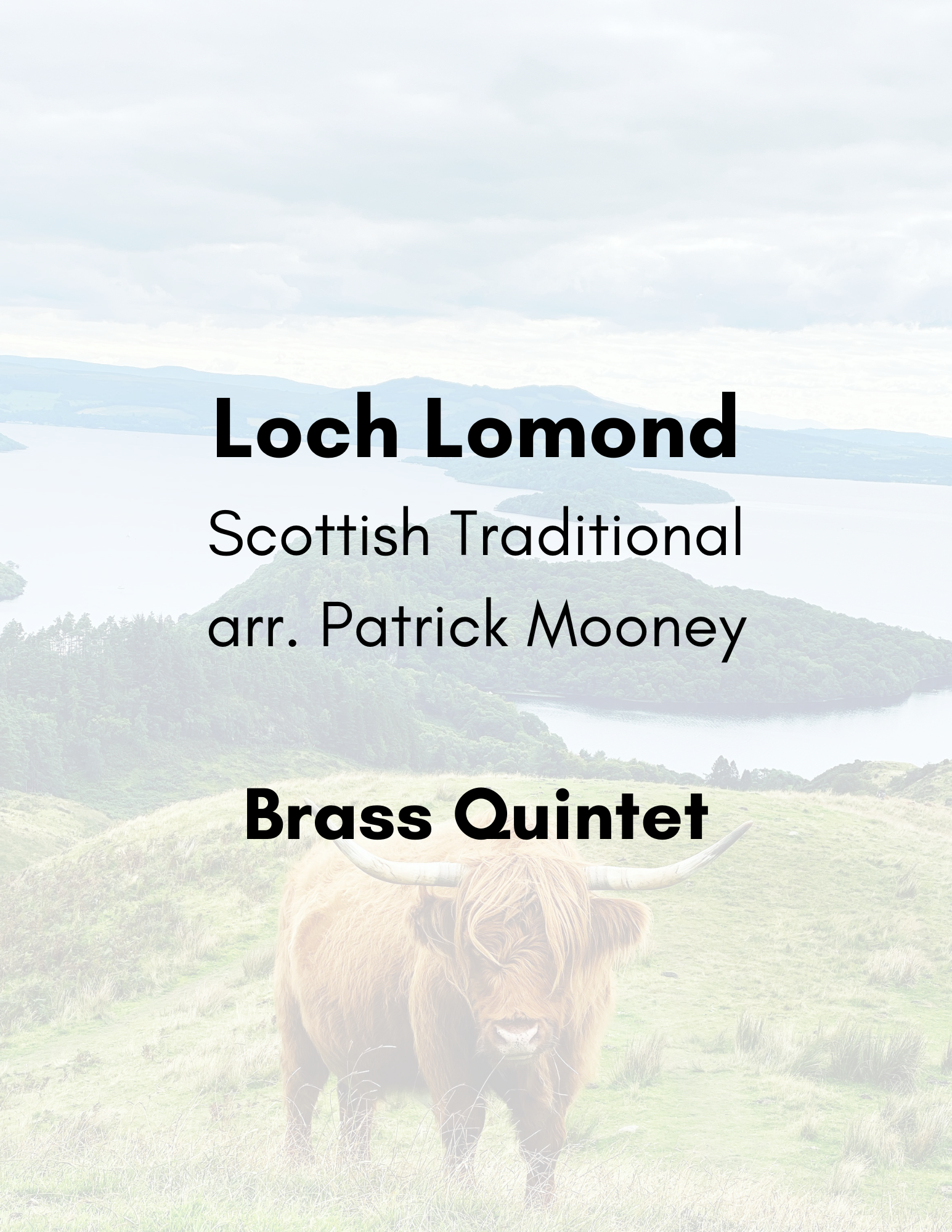Scottish Traditional, arr. Mooney - Loch Lomond (Poster).png
