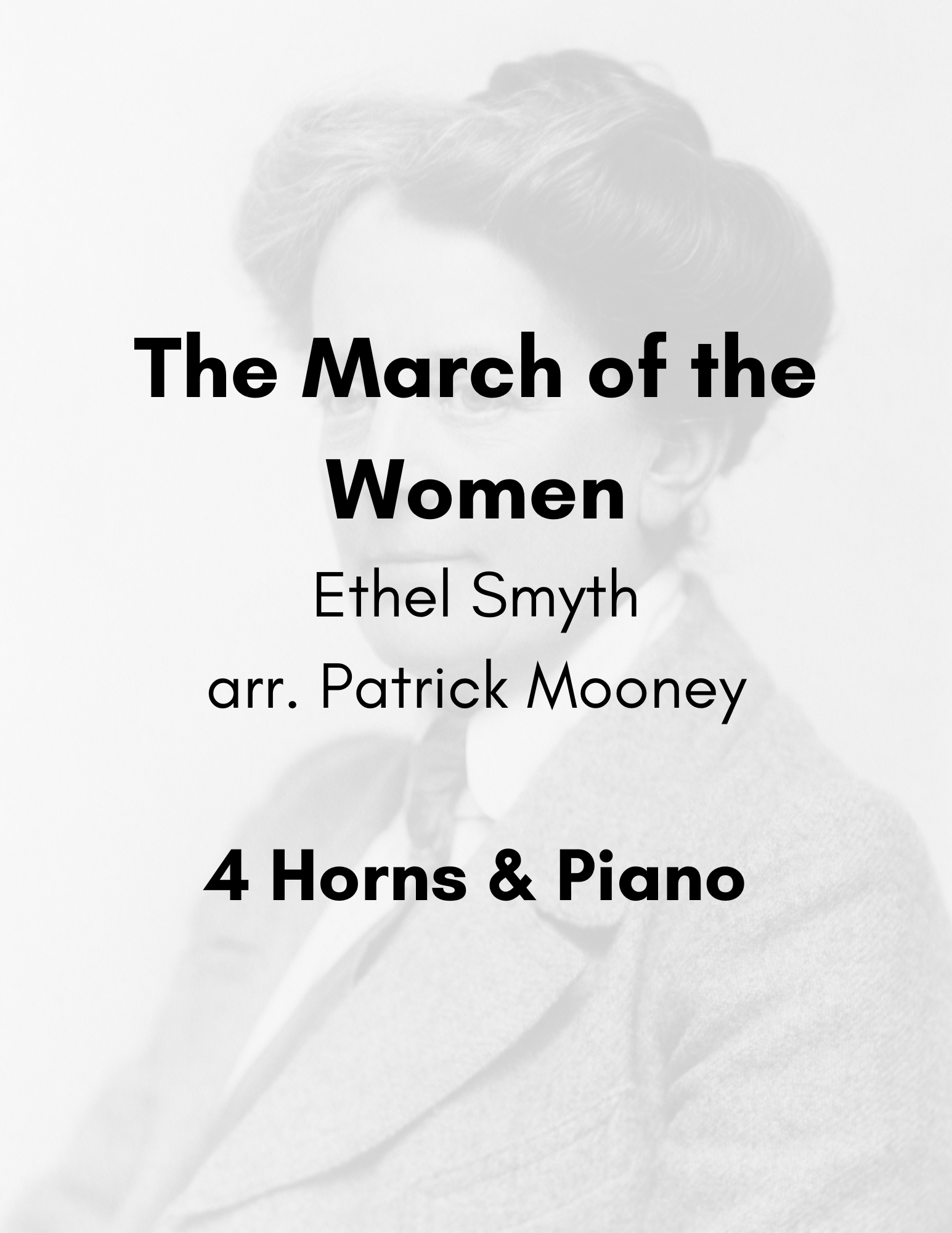 Smyth, arr. Mooney - The March of the Women (Poster).png