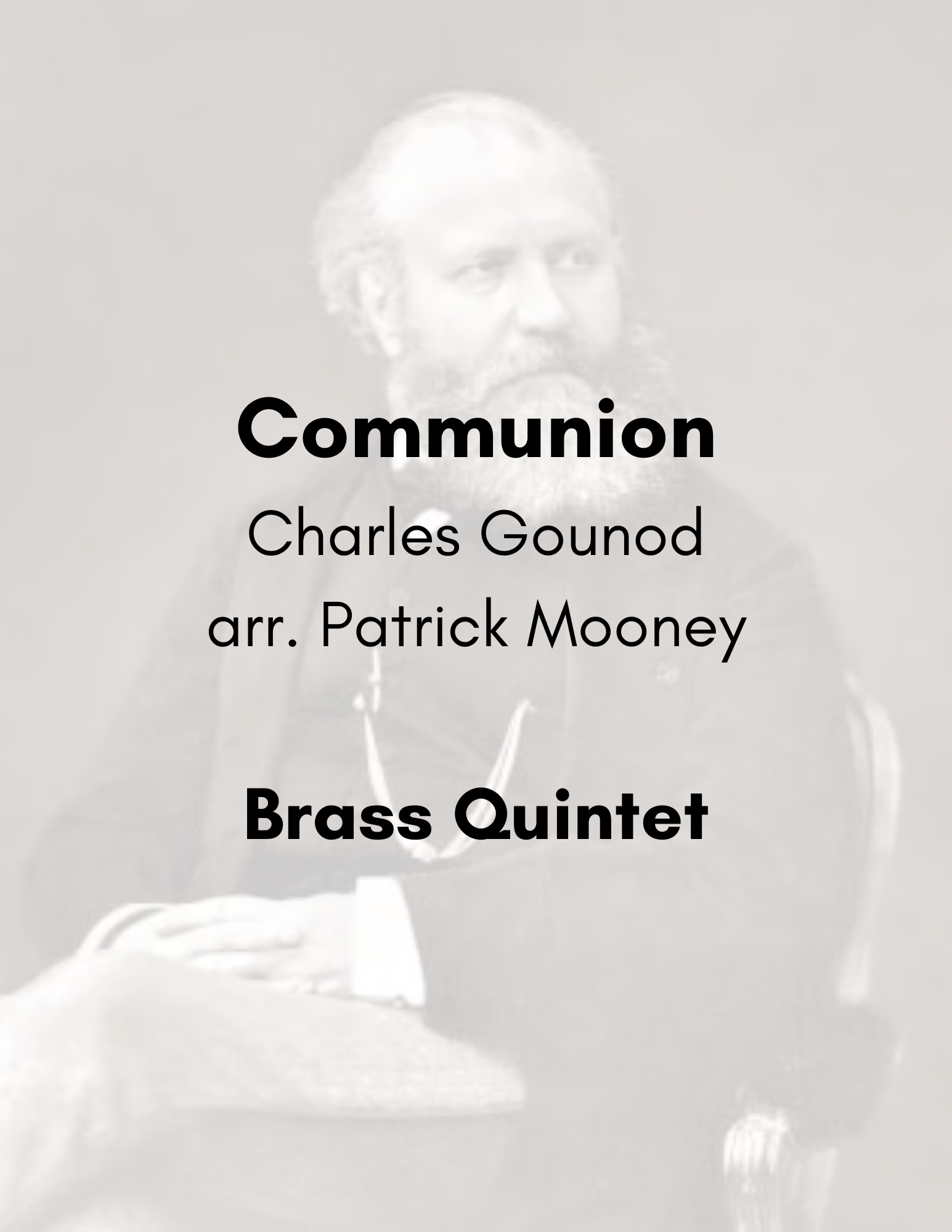 Gounod, arr. Mooney - Communion (Poster).png