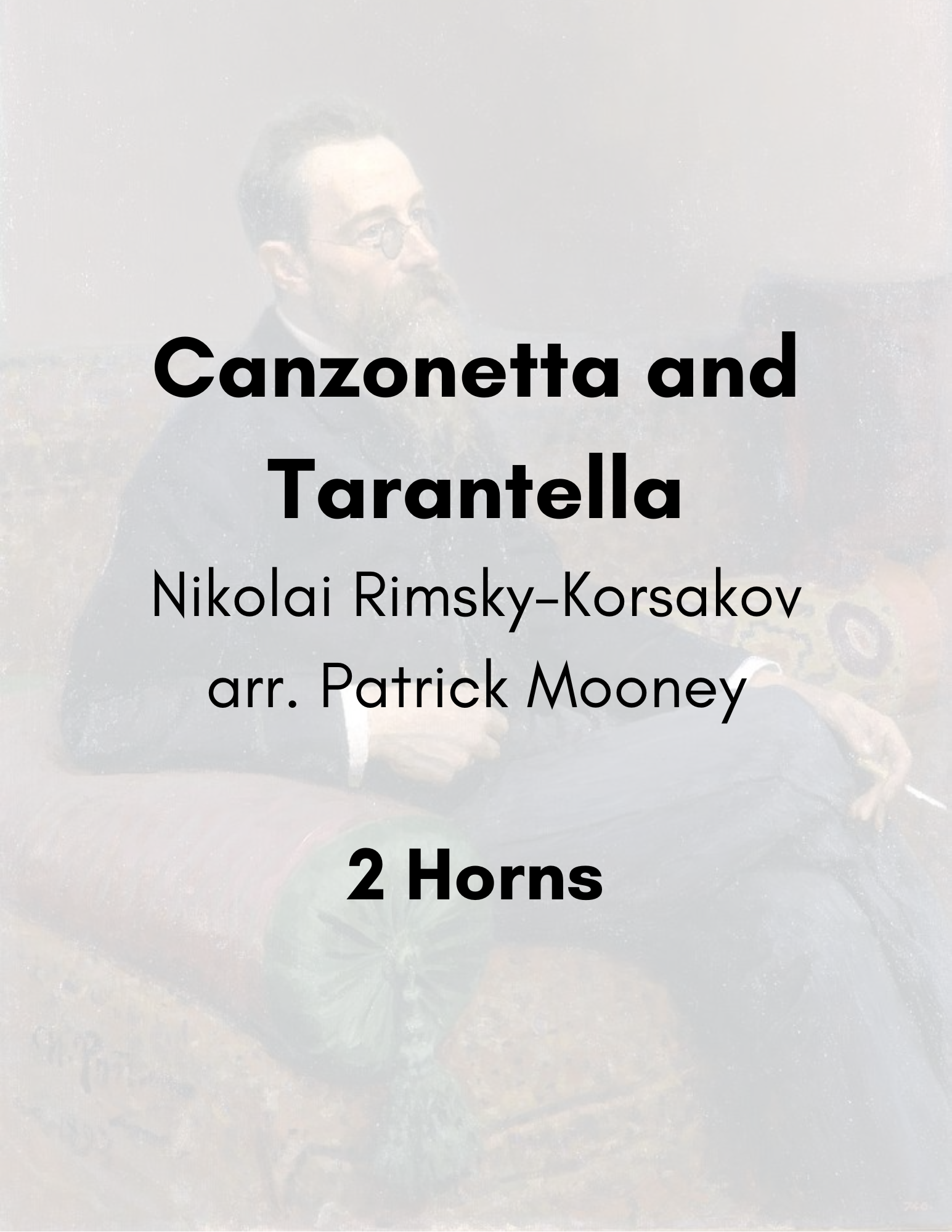Canzonetta and Tarantella