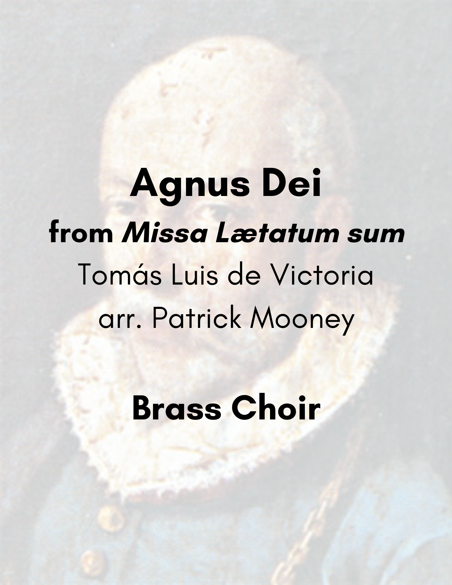 Victoria, arr. Mooney - Agnus Dei from Miss Lætatum sum v.2 (Poster).png