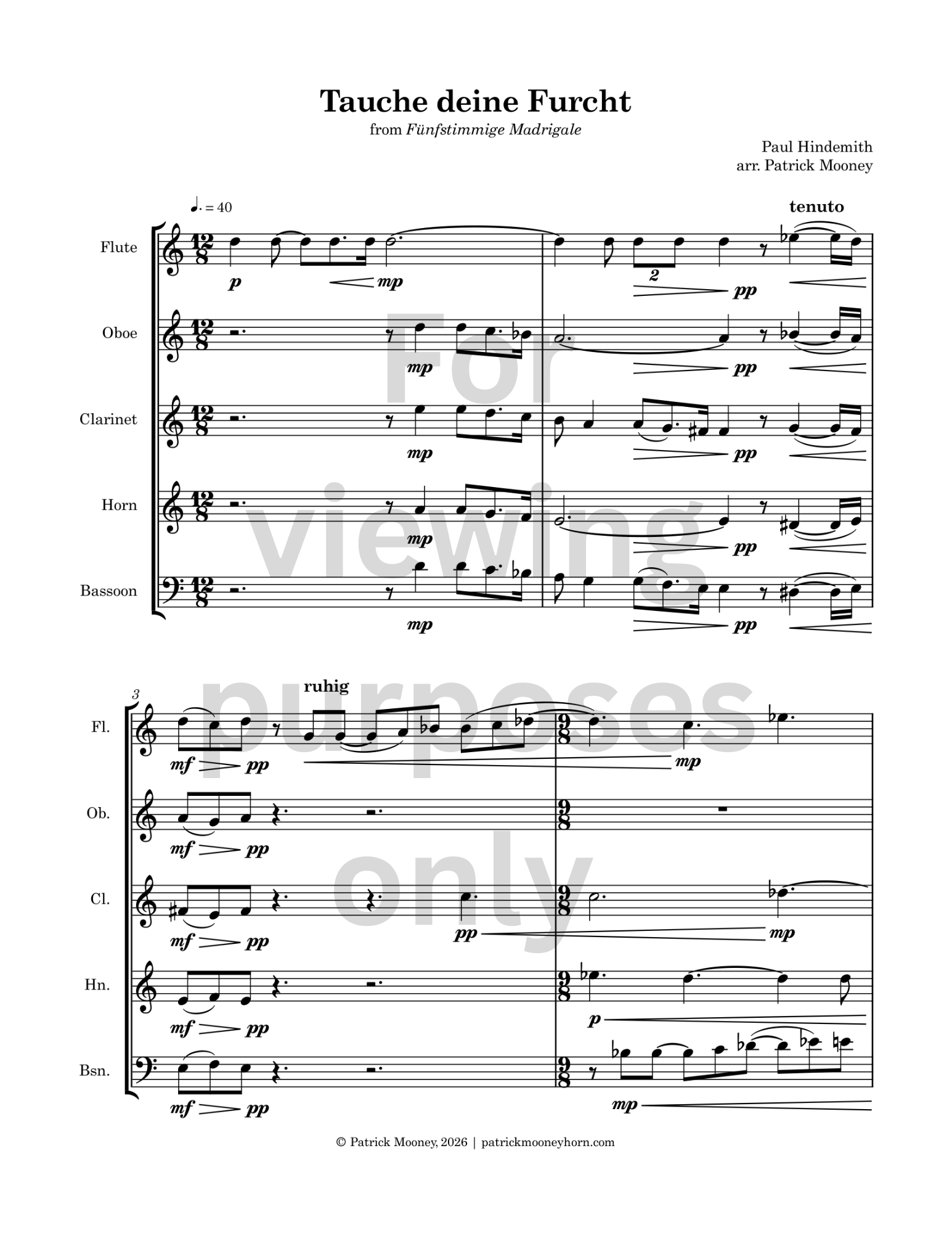 Hindemith, arr. Mooney - Tauche deine Furcht, No. 3 from Fünfstimmige Madrigale (Watermark).png