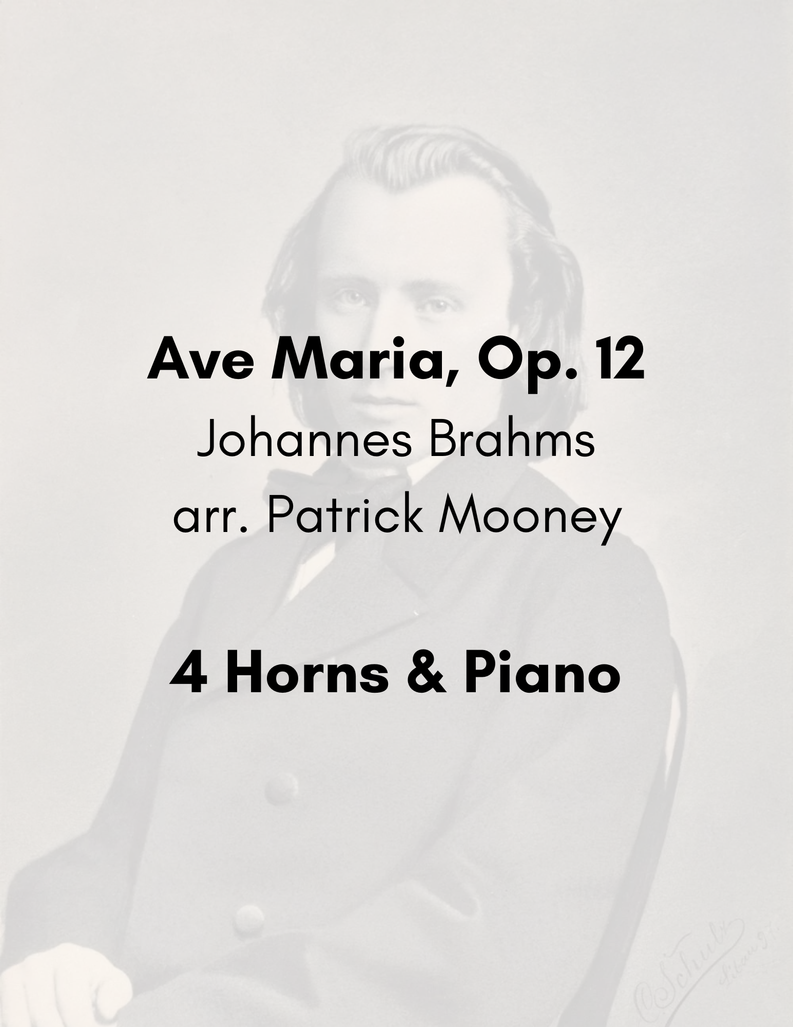 Brahms, arr. Mooney - Ave Maria, Op. 12 (Poster).png