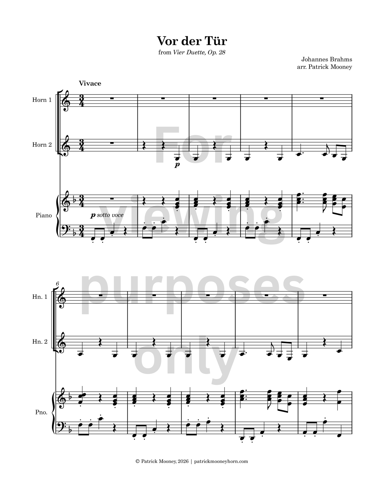 Brahms, arr. Mooney - Vor der Tür (Watermark).png