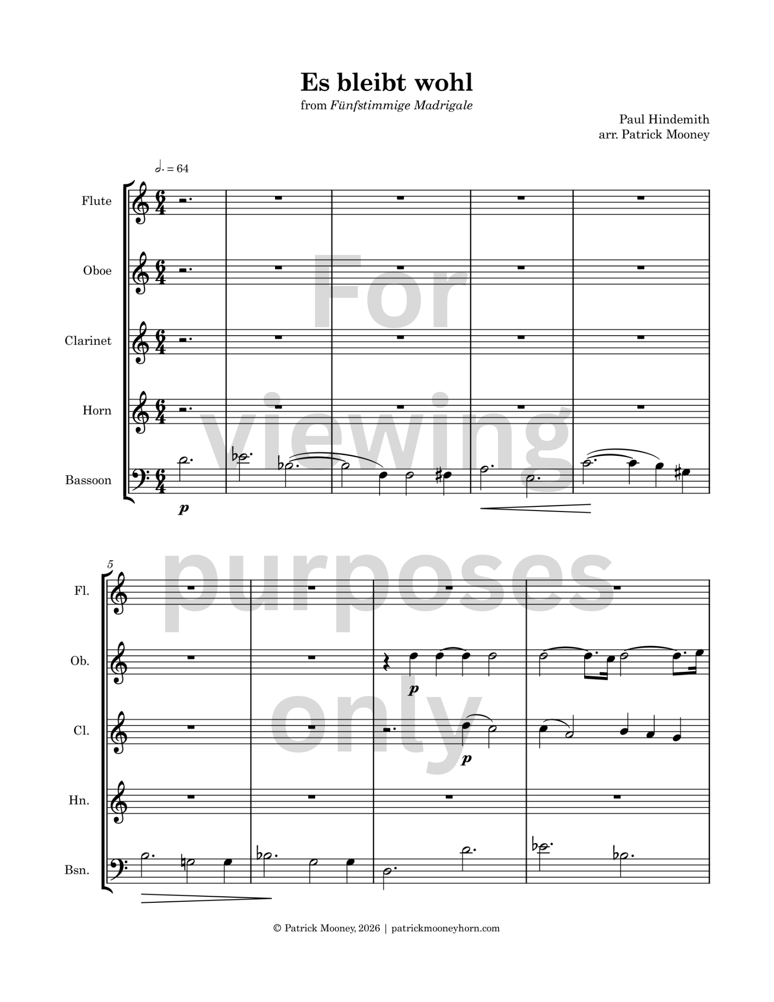 Hindemith, arr. Mooney - Es bleibt wohl, No. 10 from Fünfstimmige Madrigale (Watermark).png