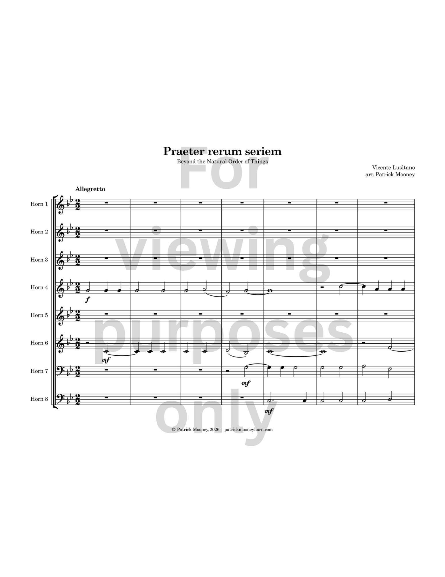 Lusitano, arr. Mooney - Praeter rerum seriem (Watermark).png